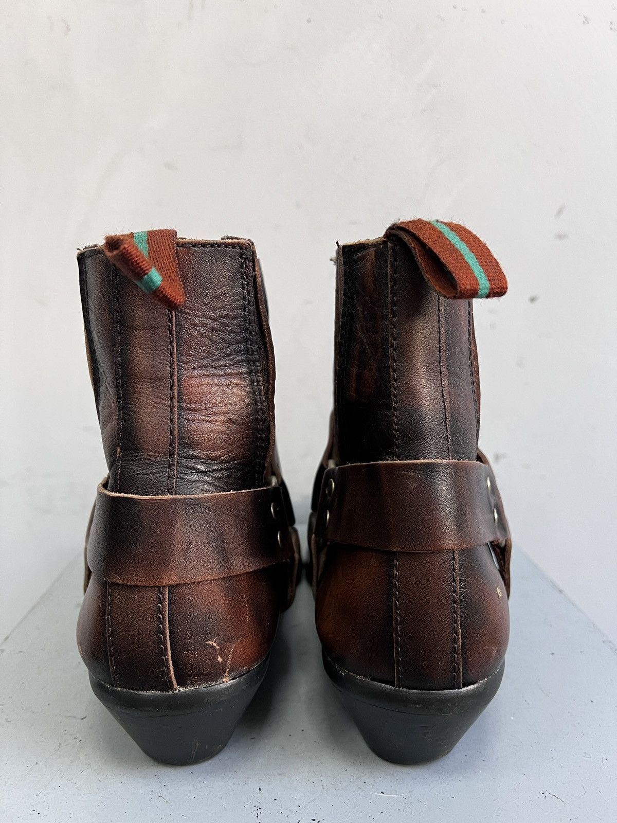 Western Rise Western tony mora Rugged Leather Boots hype Work Style Size US 9.5 / EU 42-43 - 8 Thumbnail