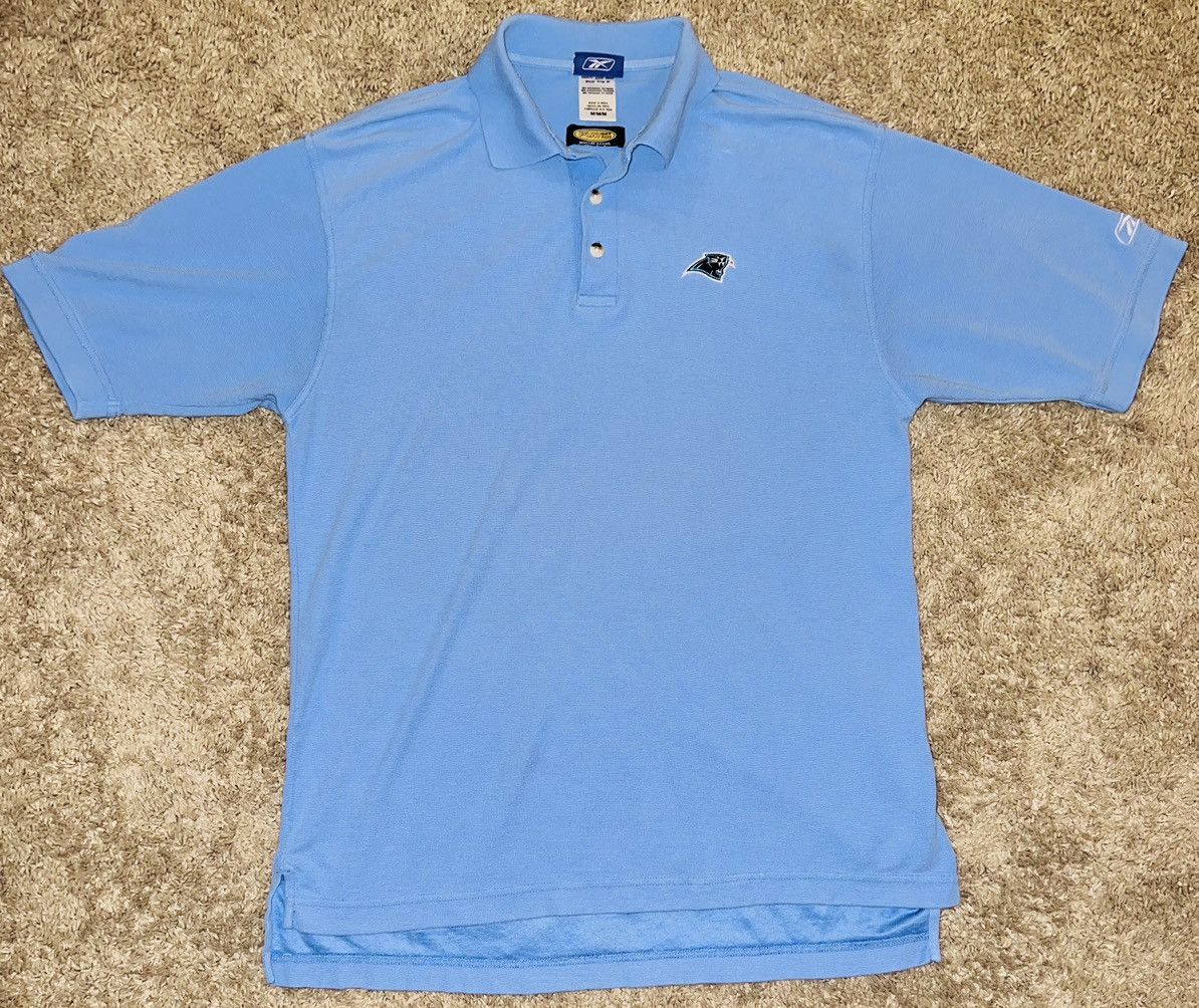 NFL × Reebok × Vintage Vintage Reebok Carolina Panthers Polo Size US M / EU 48-50 / 2 - 1 Thumbnail