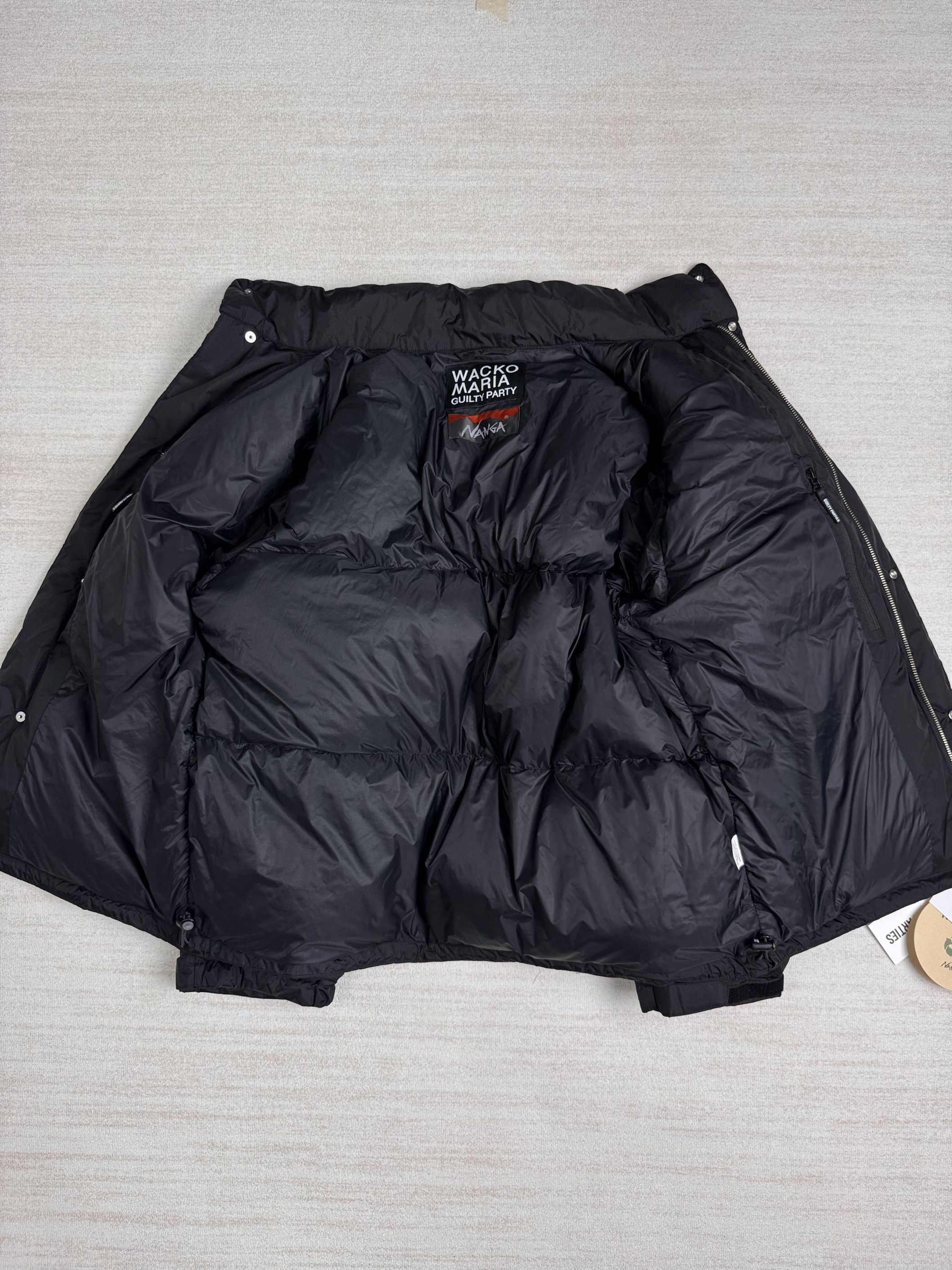 Wacko Maria NEW WITH TAG* Wacko Maria Nanga Down Jacket - BLACK Size US L / EU 52-54 / 3 - 7 Thumbnail