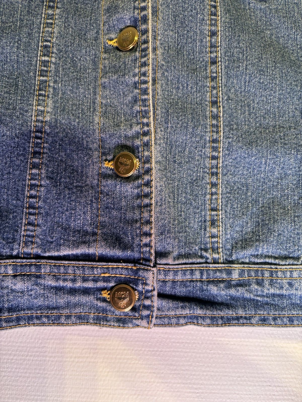 MCM MCM Damen Jeansjacke Size XS / US 0-2 / IT 36-38 - 9 Thumbnail