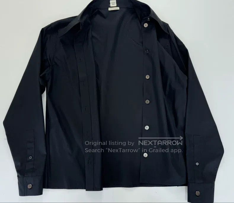 Hermes Hermes Black and Silver Shirt Size S / US 4 / IT 40 - 2 Thumbnail