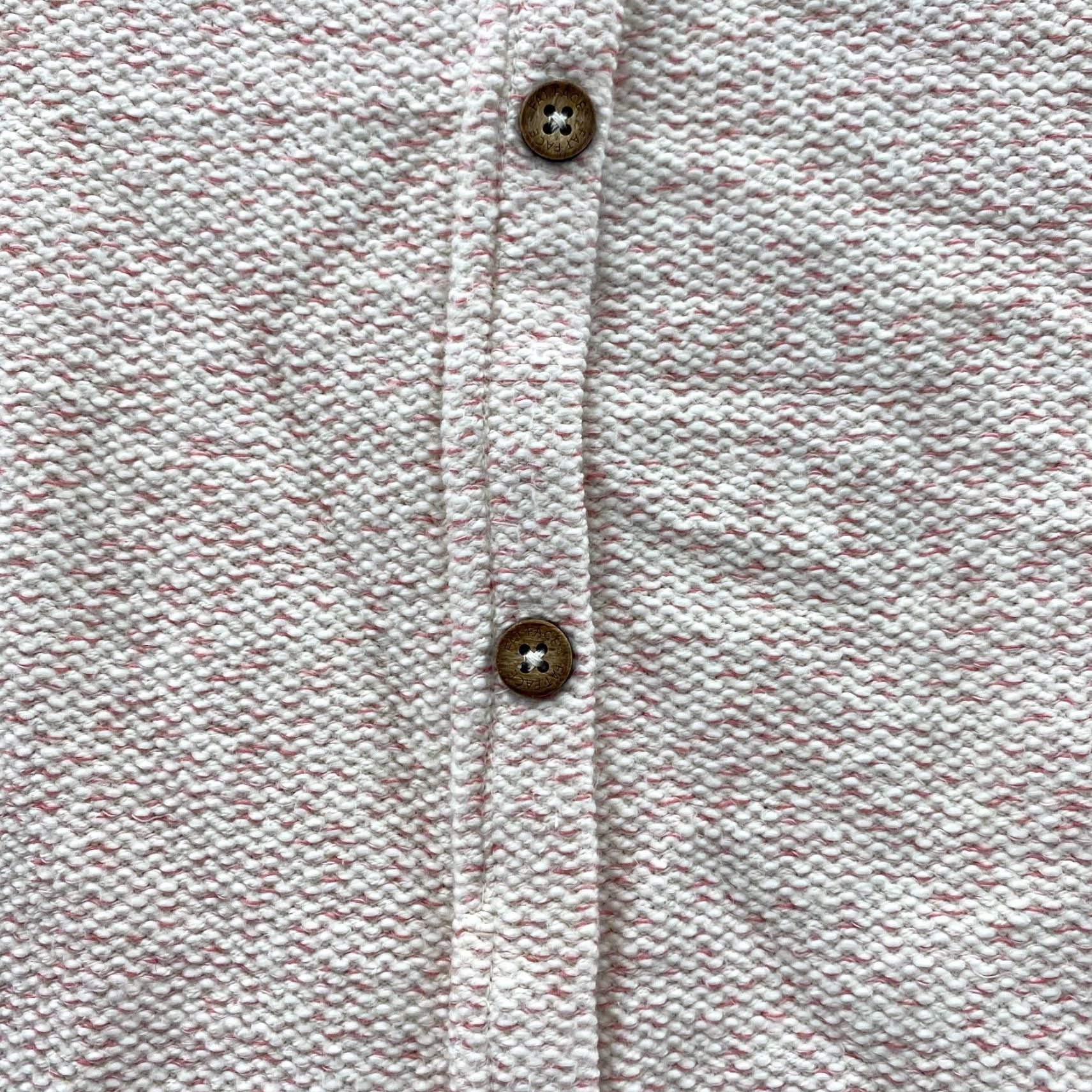 FatFace Fat Face Sweater Womens 4 Pink Heather Button Down Back Drop Cut Academia Preppy Shirt Ladies 4 Pink Heather 90s Preppy Fat Face Size S / US 4 / IT 40 - 6 Thumbnail