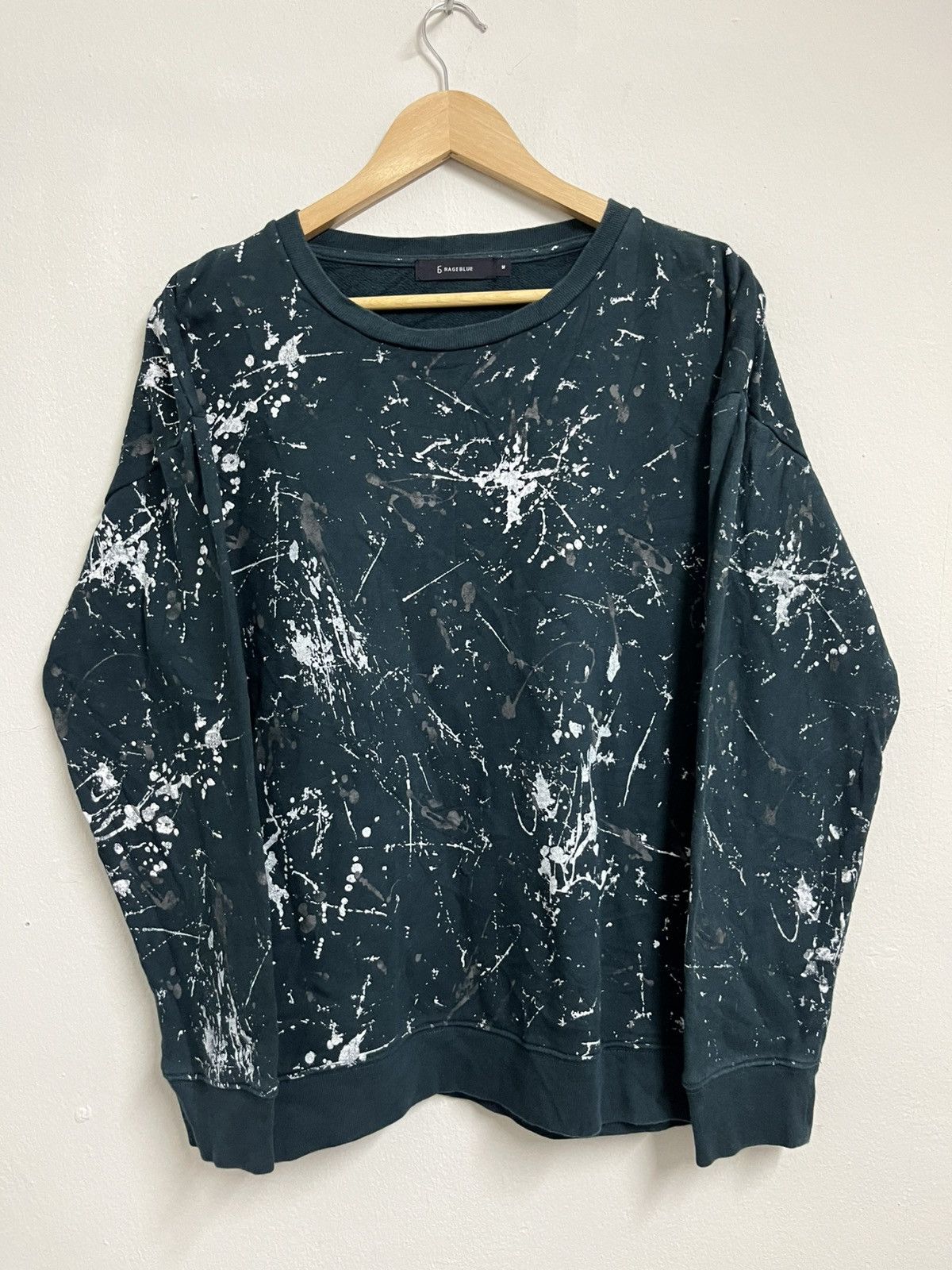 RAGEBLUE 💥Rageblue If Six Was Nine Paint Splash Sweatshirts Size US M / EU 48-50 / 2 - 1 Thumbnail