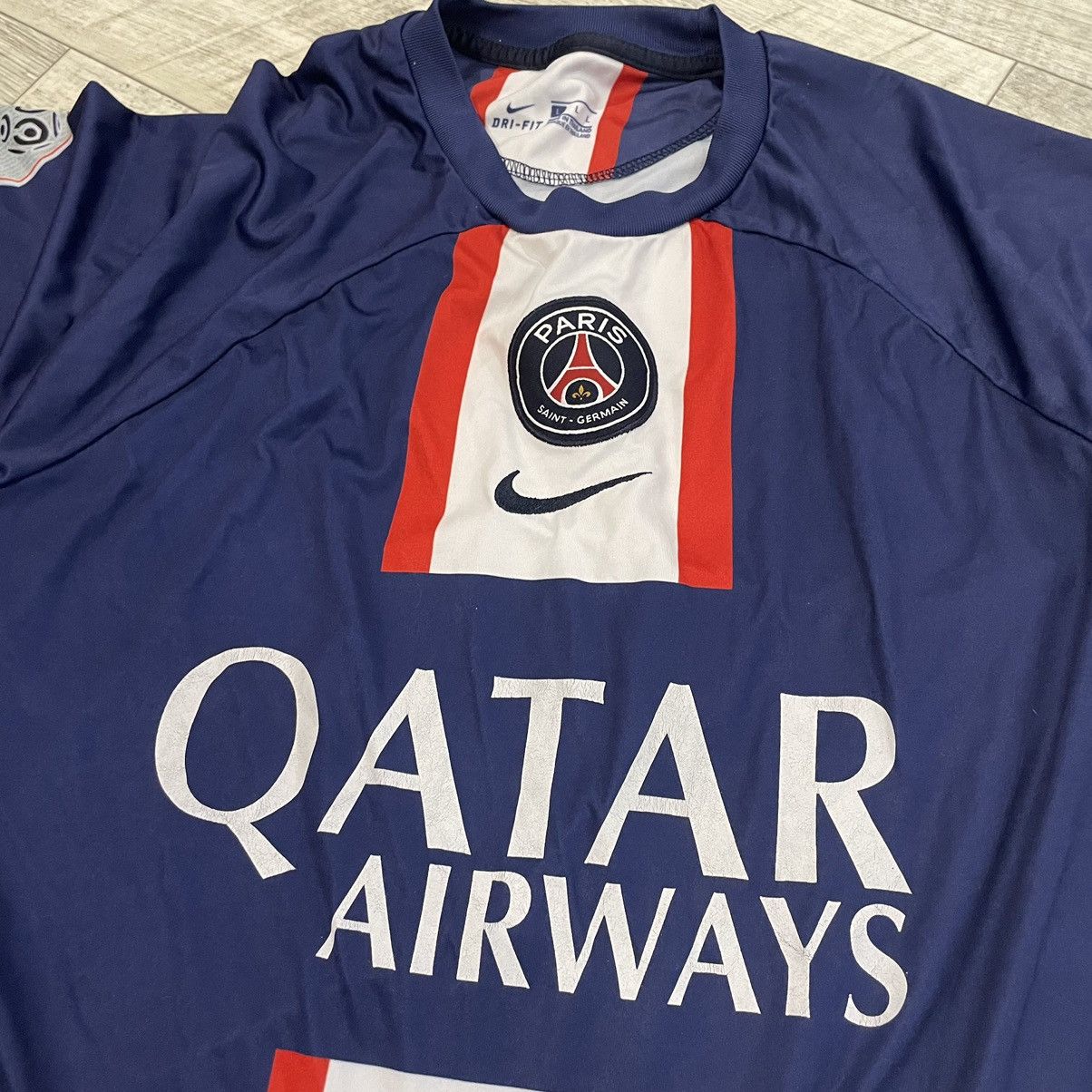 Other Nike QATAR Paris Saint Germain shirt tee jersey 7 MBAPPE Size US L / EU 52-54 / 3 - 4 Thumbnail
