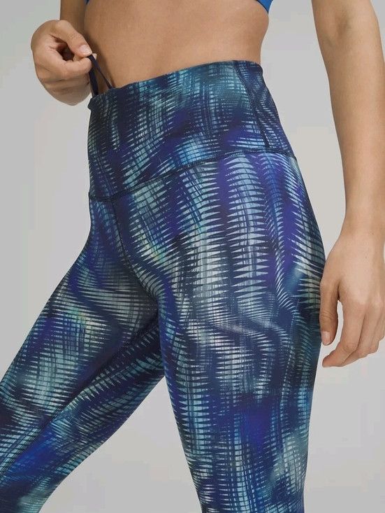 Lululemon Shapeshifter Flux Blue Wunder Train High-Rise 25" Tight Size 28" / US 6 / IT 42 - 4 Thumbnail