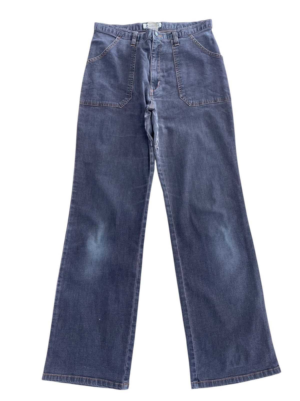 Japanese Brand Japanese Brand Faded Wash Style Loose Jeans Size US 28 / EU 44 - 1 Thumbnail