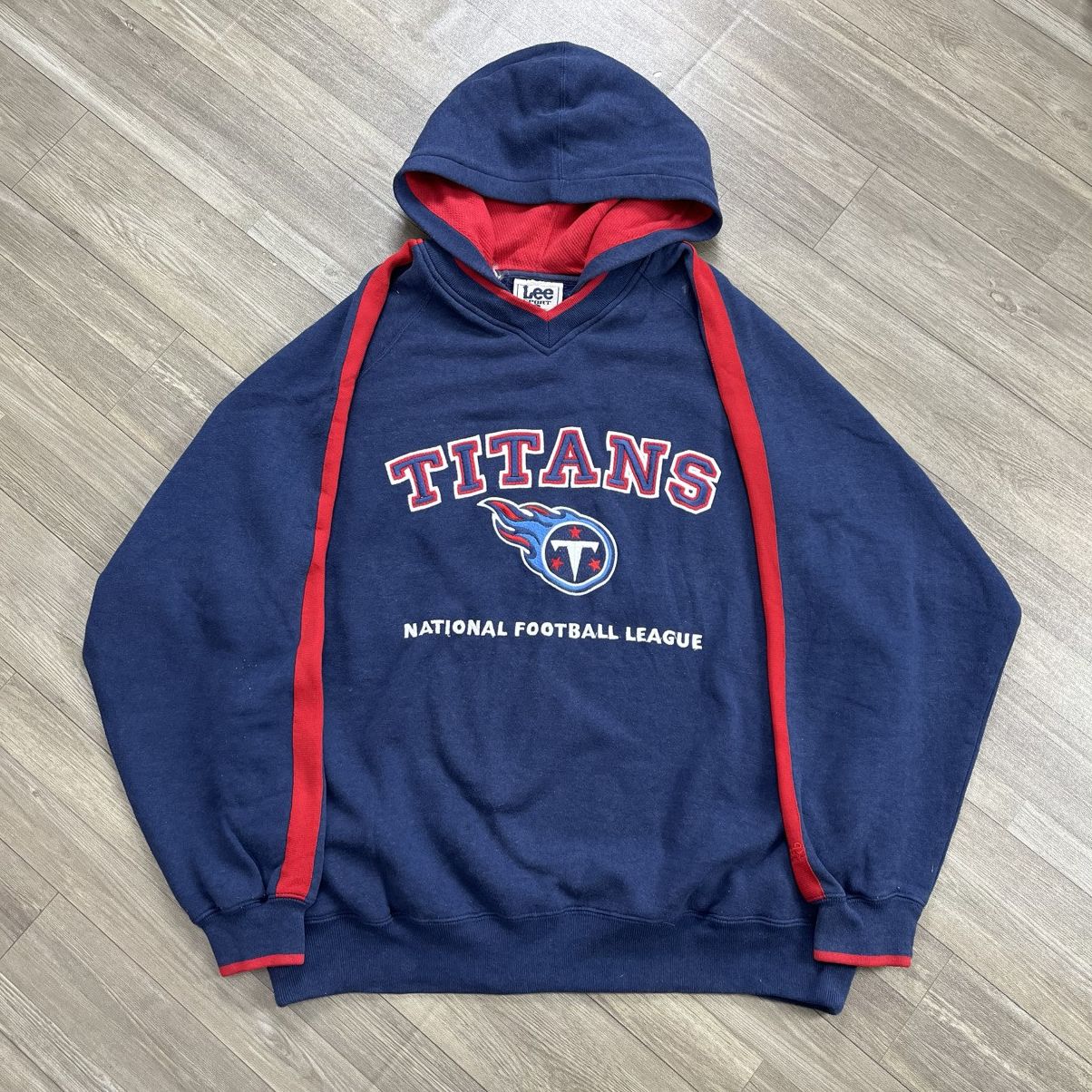 NFL Vintage 90s Tennessee Titans NFL Team x Lee Sport Hoodie Size US L / EU 52-54 / 3 - 1 Thumbnail