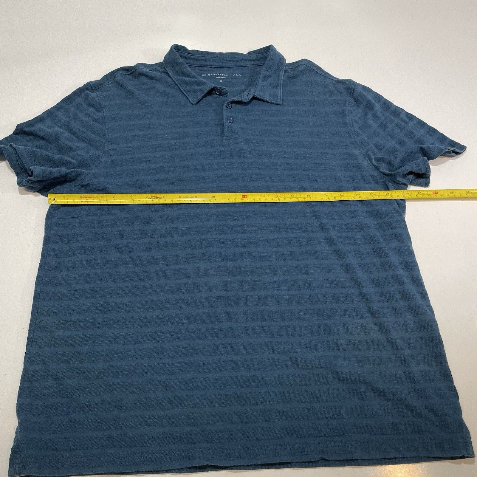 John Varvatos John Varvatos Star USA Teal Green Polo Shirt Men’s Size S Size US S / EU 44-46 / 1 - 5 Thumbnail