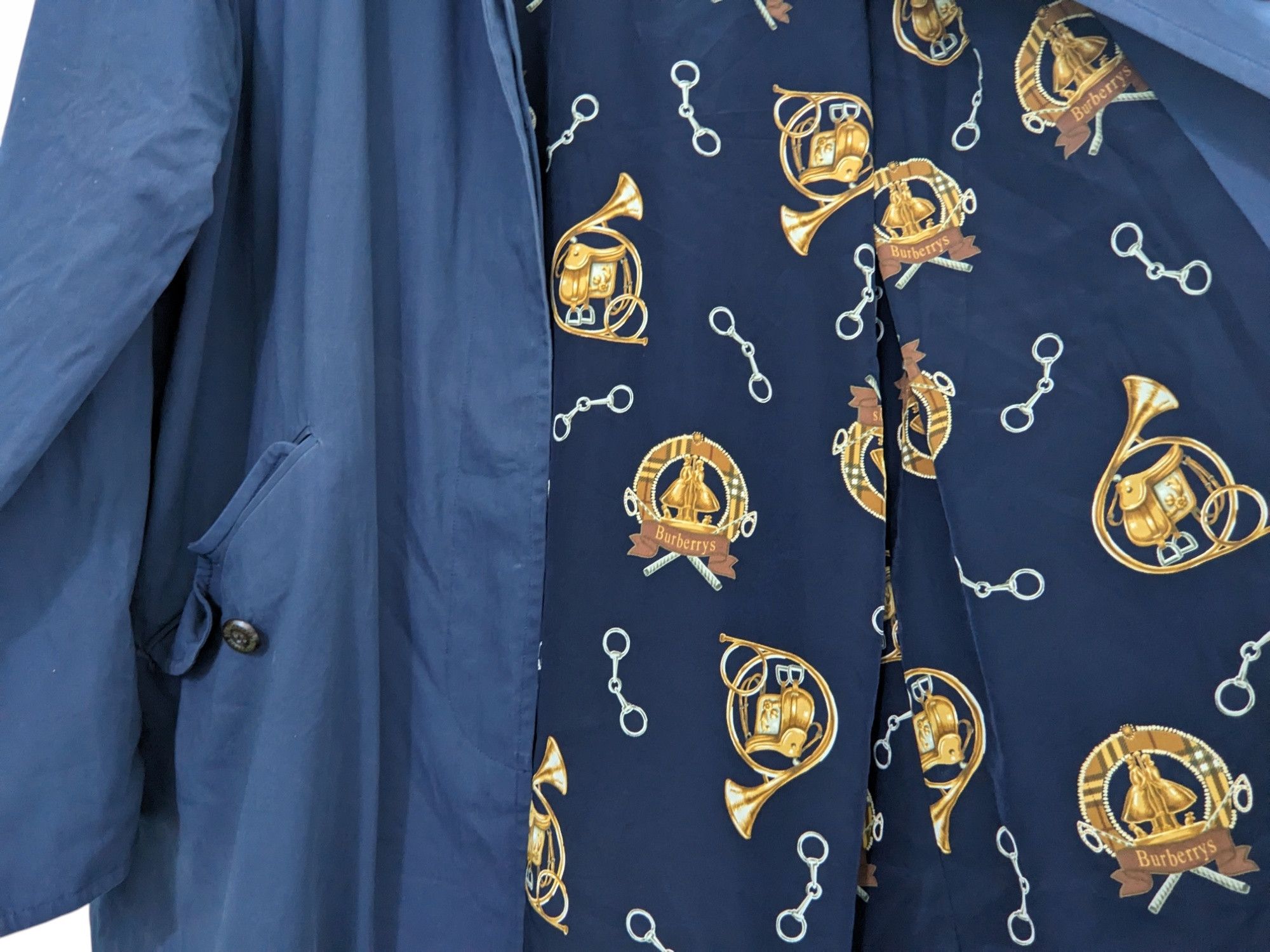 Burberry × Vintage Vintage 90s burberry burberrys Trench coat Size US M / EU 48-50 / 2 - 4 Thumbnail