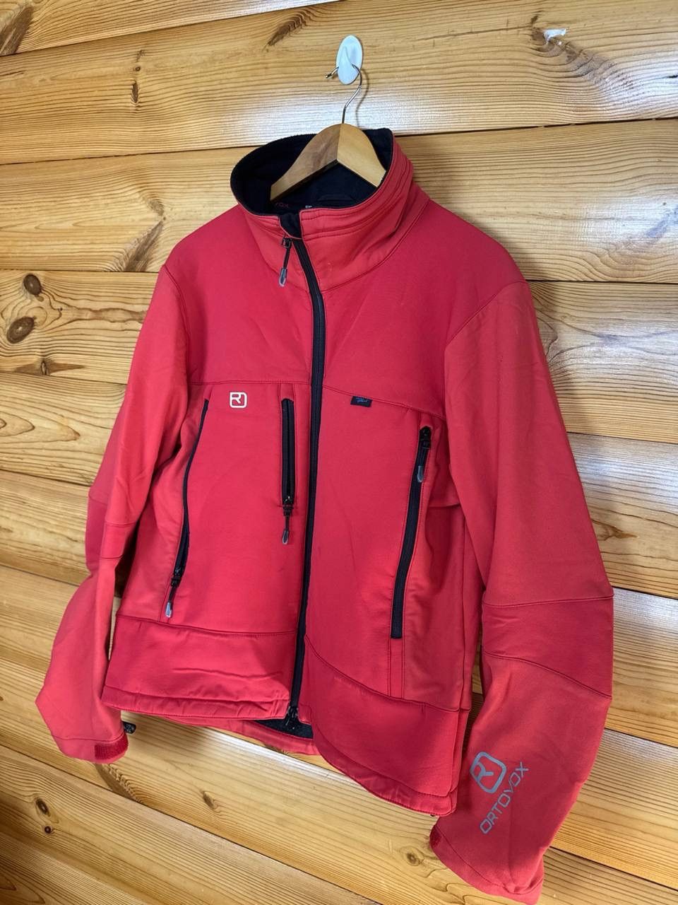 ORTOVOX Ortovox Softshell Jacket Merino Red Full Zip Outdoor Hiking Size US M / EU 48-50 / 2 - 3 Thumbnail