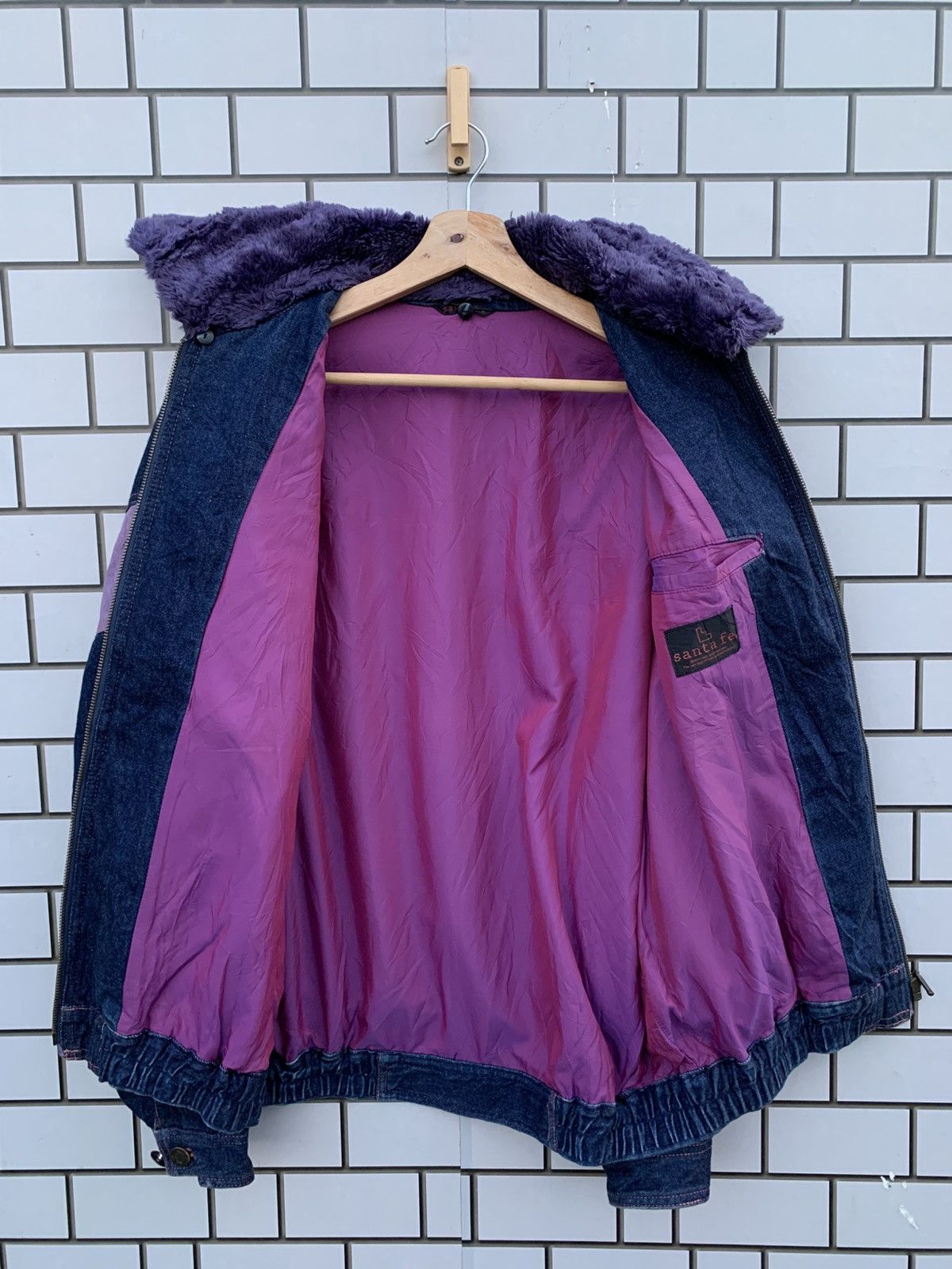 Japanese Brand Vintage Japanese Brand Santa Fee Denim Jacket Size US L / EU 52-54 / 3 - 4 Thumbnail