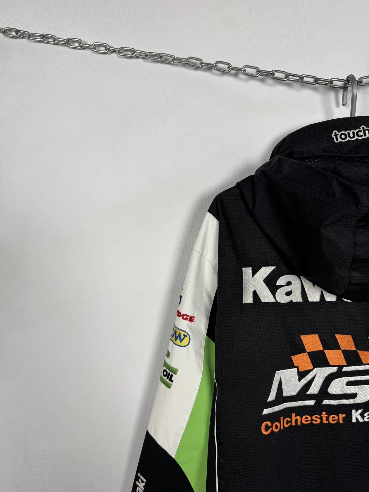 Vintage Men’s Vintage Colchester Kawasaki Racing Jacket MSS XL Size US XL / EU 56 / 4 - 15 Thumbnail