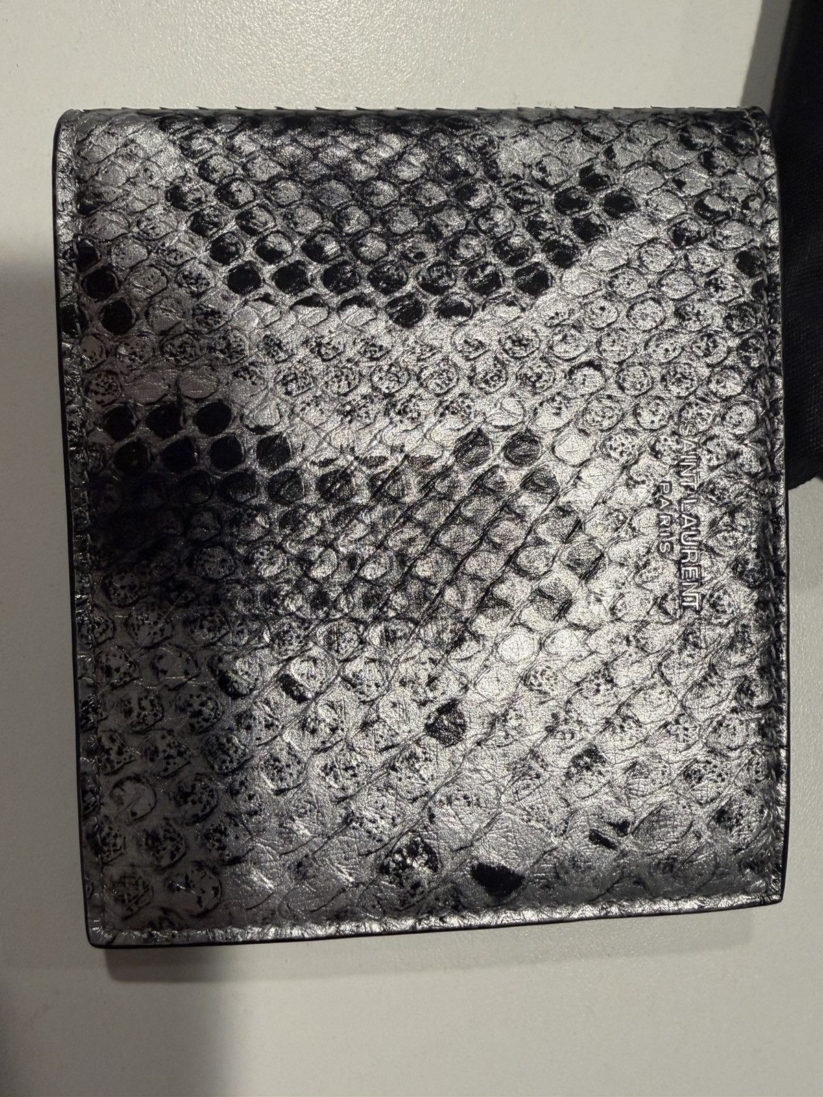 Saint Laurent Paris Saint Laurent mens snake print wallet Size ONE SIZE - 2 Thumbnail