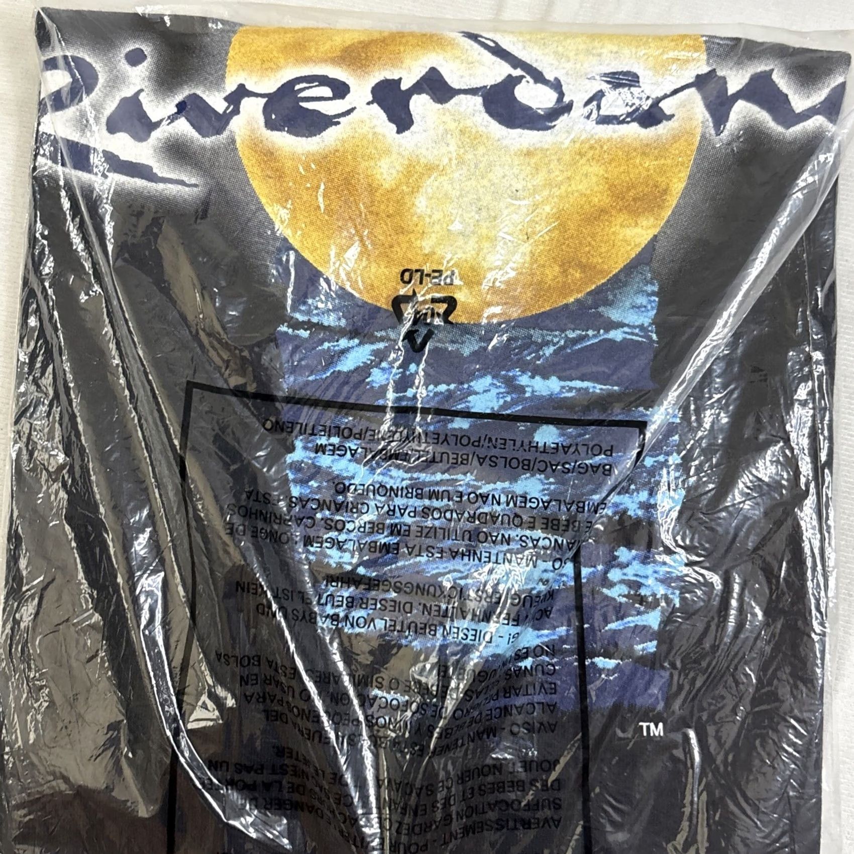 Hanes VINTAGE Riverdance promo T-Shirt Men L Hanes heavyweight tag New Seal Gray 90s Mens Size US L / EU 52-54 / 3 - 5 Thumbnail