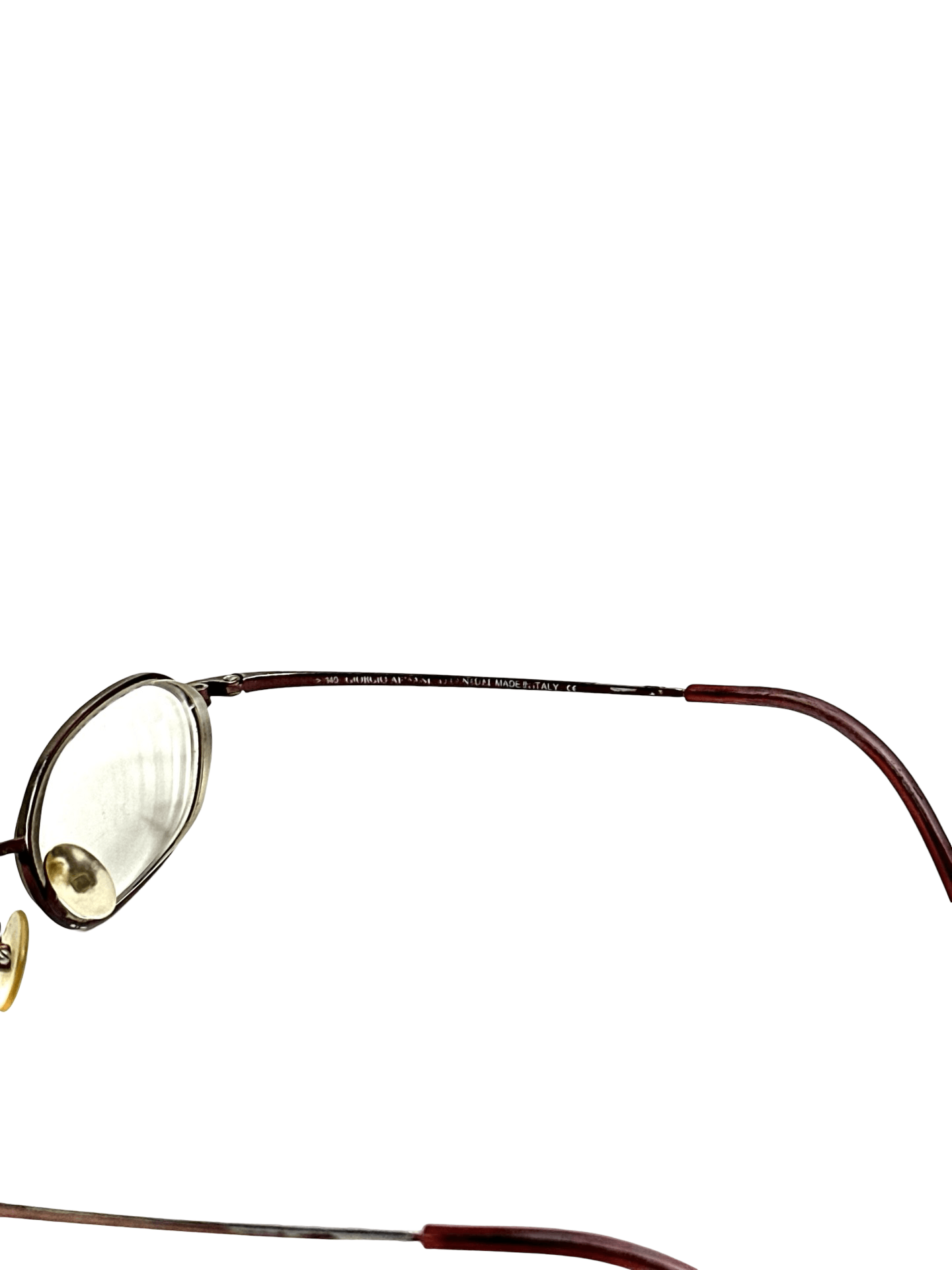 Armani Armani vintage round luxury glasses Size ONE SIZE - 7 Thumbnail