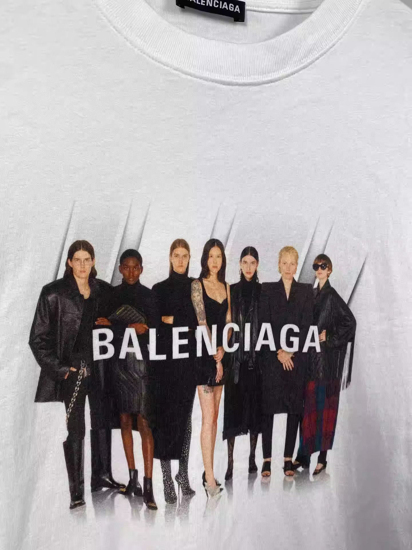 Balenciaga Balenciaga Portrait Band Short Sleeve Size US S / EU 44-46 / 1 - 2 Thumbnail