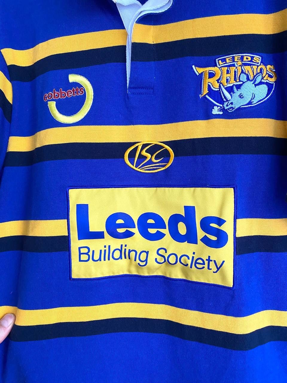 Other Leeds Rhinos England 2009/10 Vintage Rugby Jersey Y2K Size S Size US S / EU 44-46 / 1 - 7 Thumbnail
