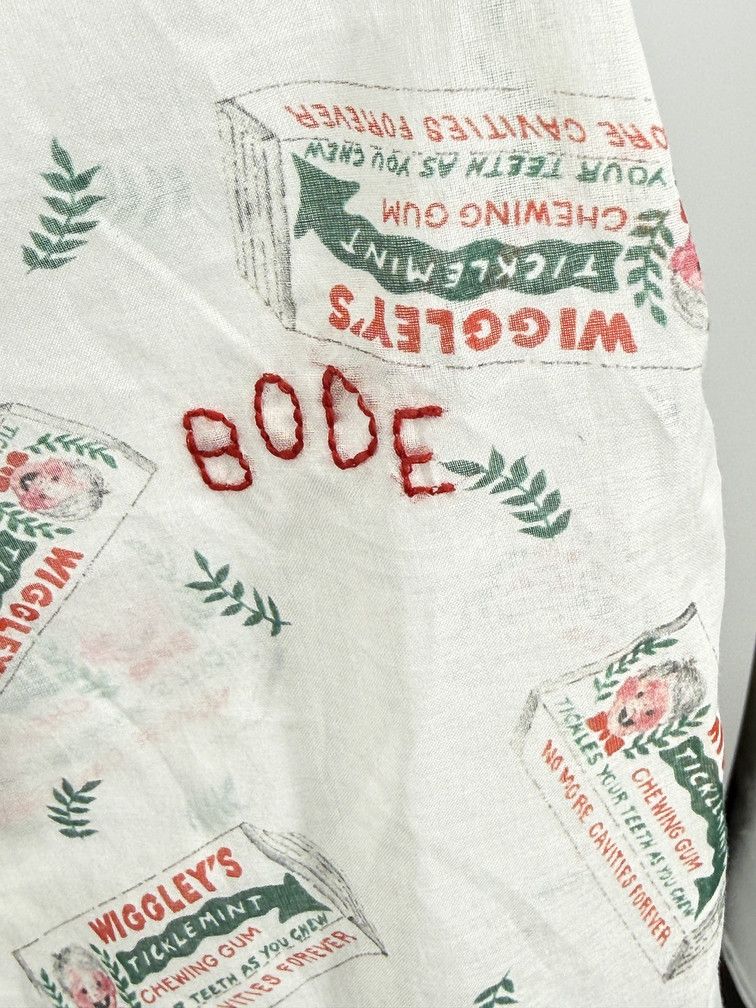 Bode Wrigley Gum Shirt Size US XL / EU 56 / 4 - 3 Thumbnail