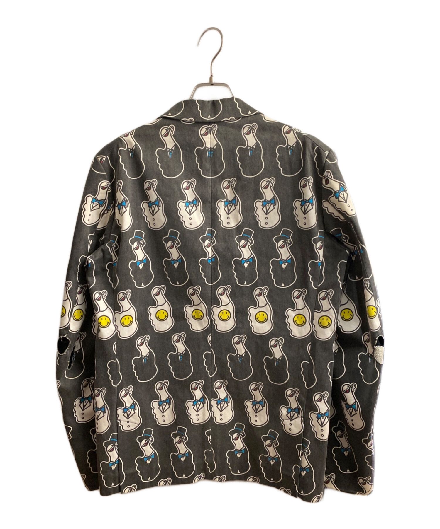 Number (N)ine NUMBER (N)INE All-over Pattern Tailored Jacket 3 Size US L / EU 52-54 / 3 - 2 Thumbnail