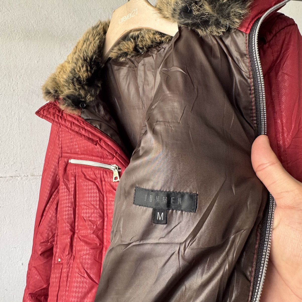 If Six Was Nine Jun Men Japanese Brand Puffer Fur Vkei Riding Jacket Size US M / EU 48-50 / 2 - 16 Thumbnail