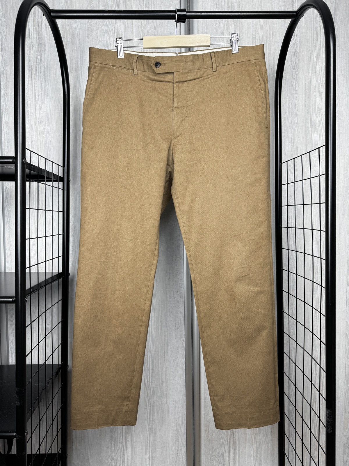 Other Windsor. Brown Solerto + Santios Cotton Silk Blend Suit 52 Size 42R - 6 Thumbnail