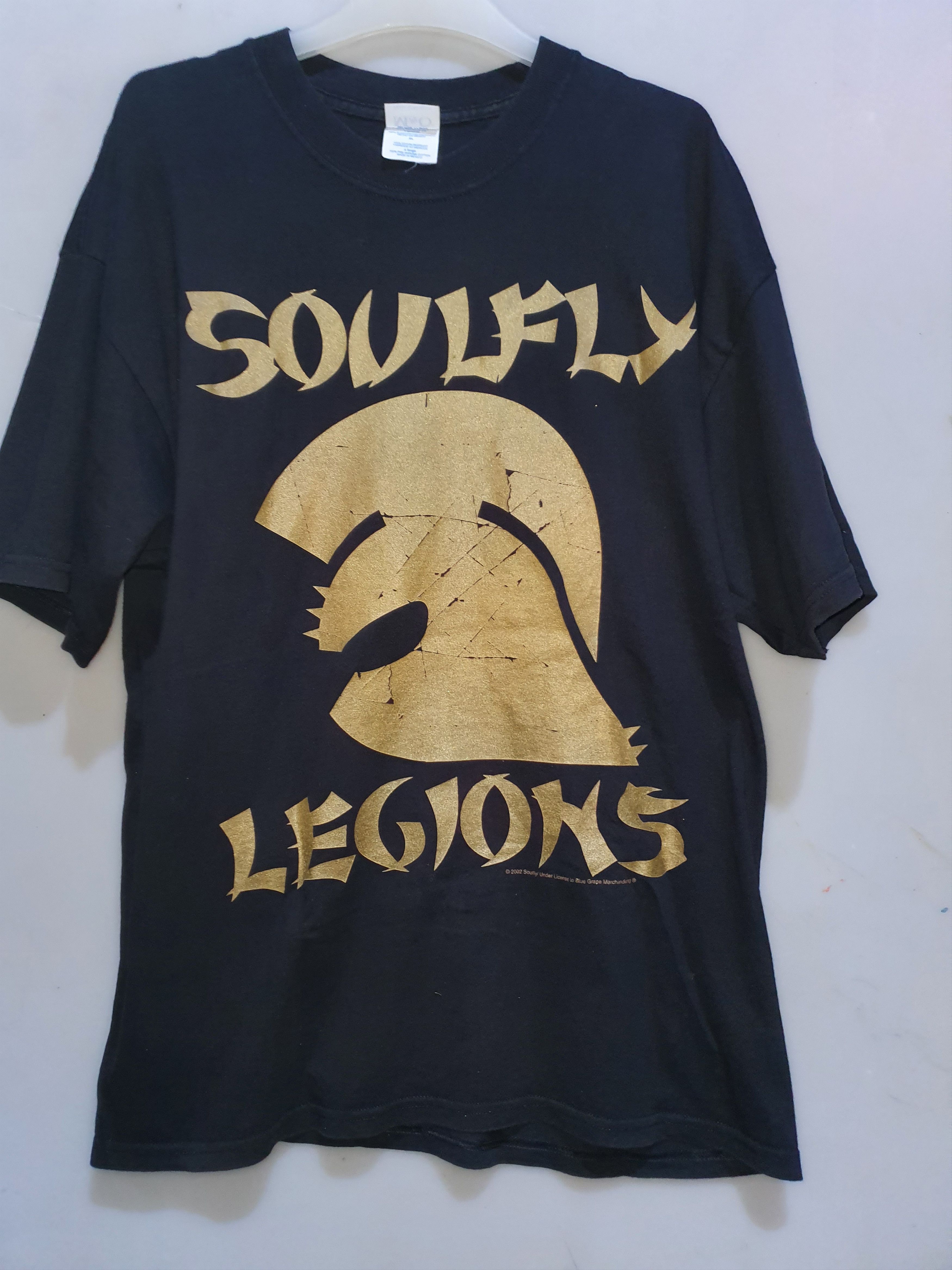 Soulfly XL Napalm Death Sepultura Metallica Megadeth