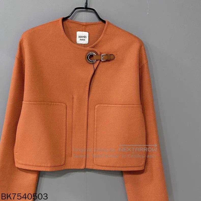 Hermes Hermes Brick red cashmere coat Size S / US 4 / IT 40 - 2 Thumbnail
