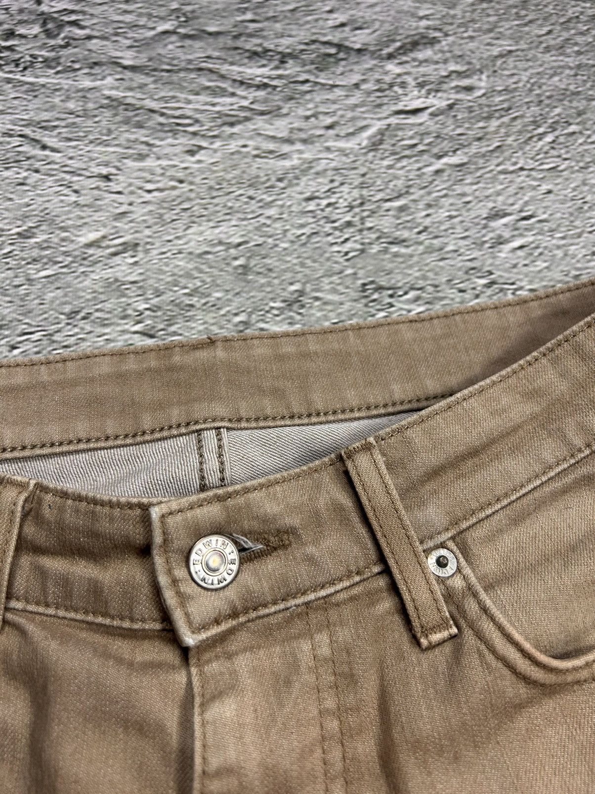 Edwin × Vintage Edwin Vintage Jeans Shorts Wide Leg Jorts Size US 33 - 5 Thumbnail