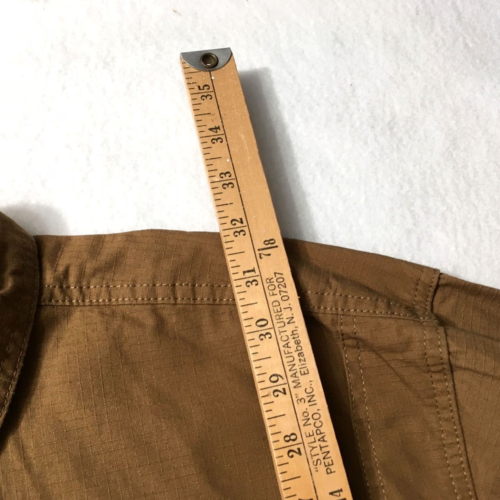Vintage C.E. Schmidt Shirt Adult 2XL Brown Workwear Outdoor Construction Men Size US XXL / EU 58 / 5 - 5 Thumbnail