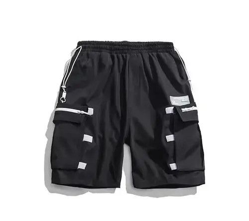 Japanese Brand 20SS Indigo Union Japan Black Big Pocket Worker Shorts Size US 32 / EU 48 - 1 Thumbnail