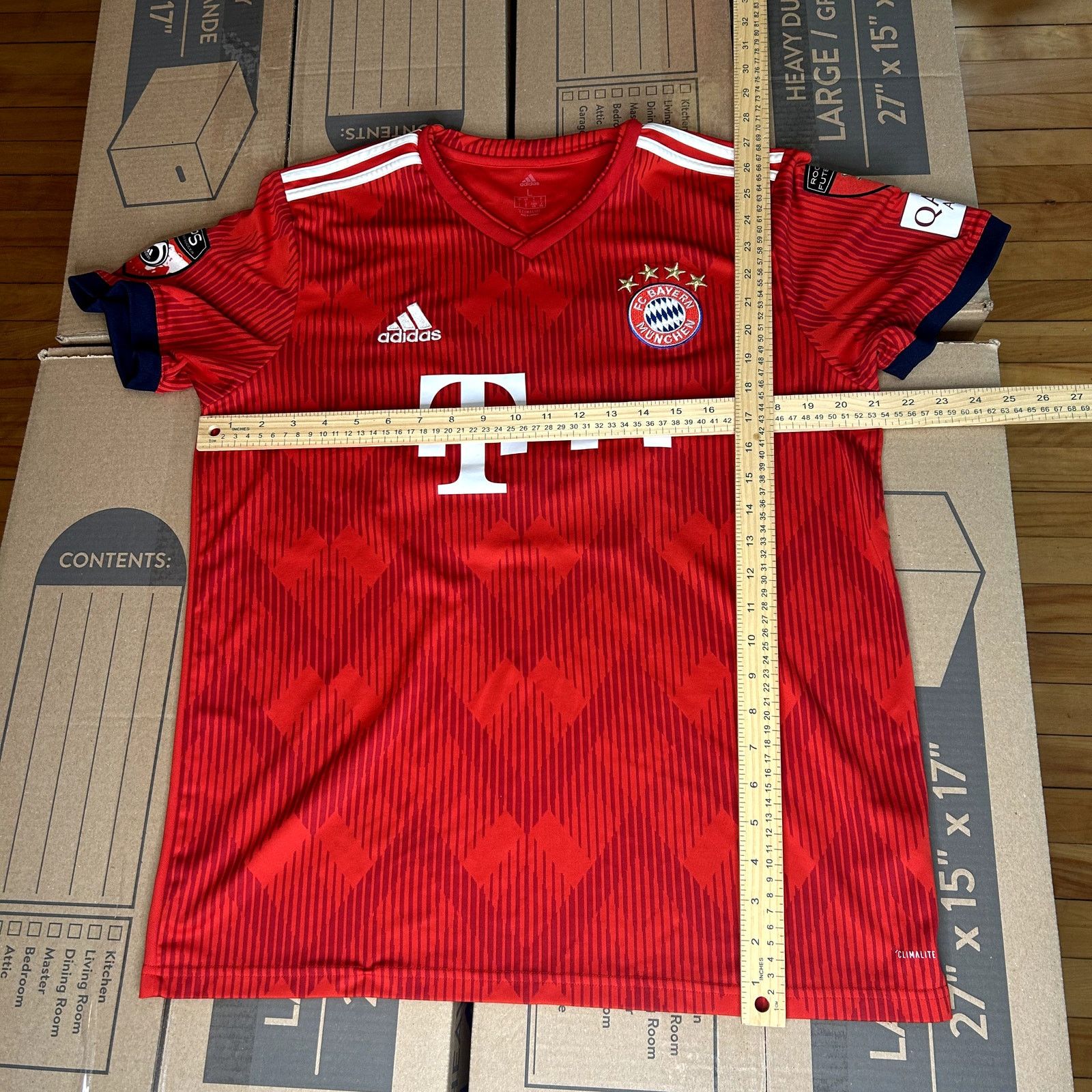 Adidas Adidas FC Bayern Munich Jersey Large Size US L / EU 52-54 / 3 - 6 Thumbnail
