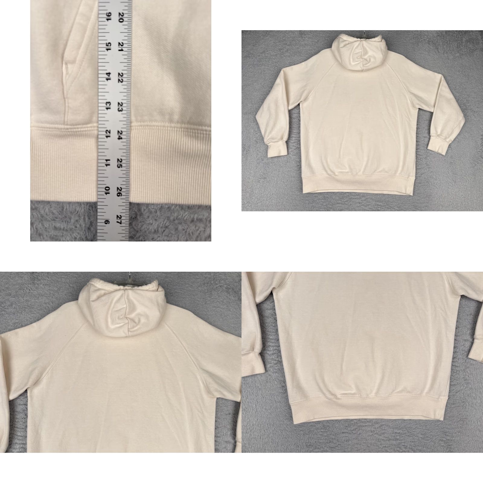The North Face The North Face Hoodie Womens L White Half Dome Logo Fleece Sweatshirt Size L / US 10 / IT 46 - 9 Thumbnail