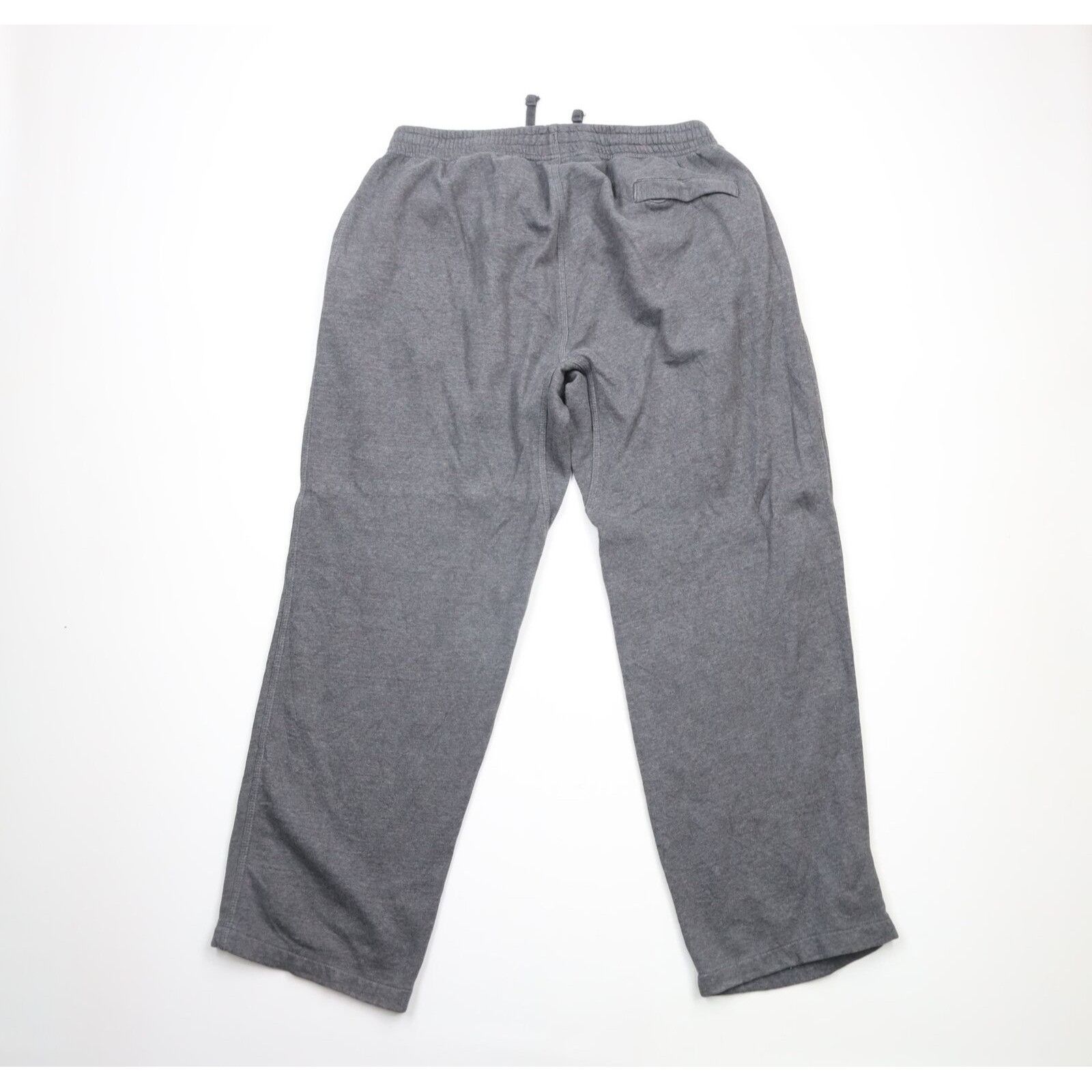 Nike Vintage Nike Travis Scott Mini Swoosh Wide Leg Sweatpants Size US 36 / EU 52 - 9 Thumbnail