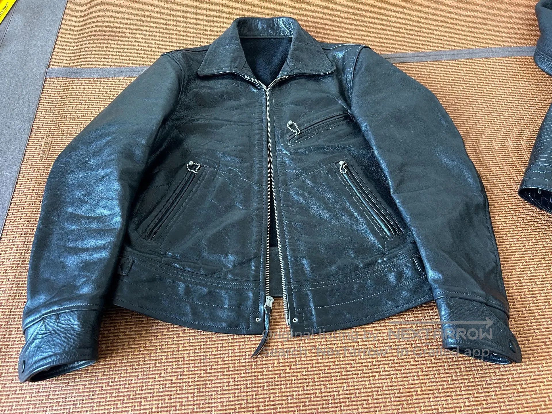 Freewheelers high-quality black leather jacket by freewheelers. Size US M / EU 48-50 / 2 - 1 Thumbnail