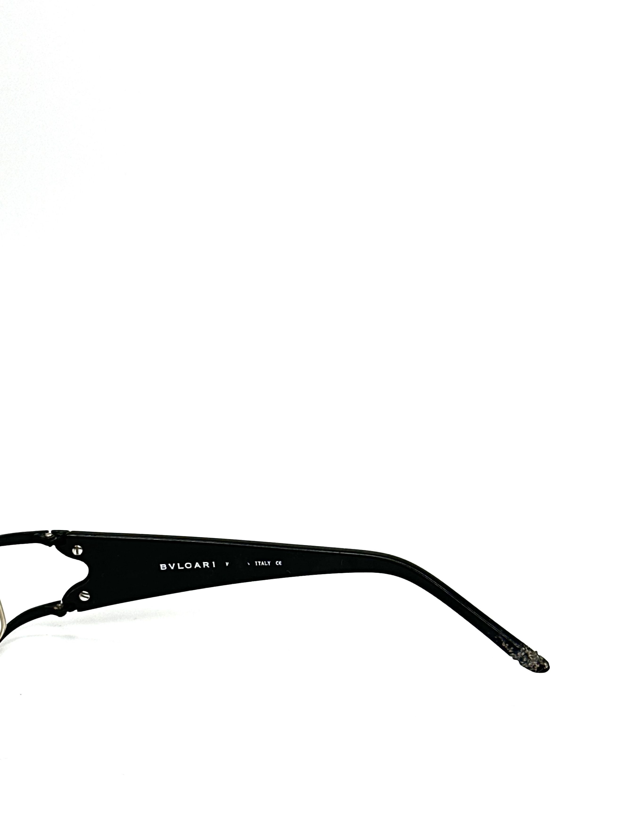 Bvlgari Bvlgari avantgarde vintage rhinestones glasses Size ONE SIZE - 8 Thumbnail