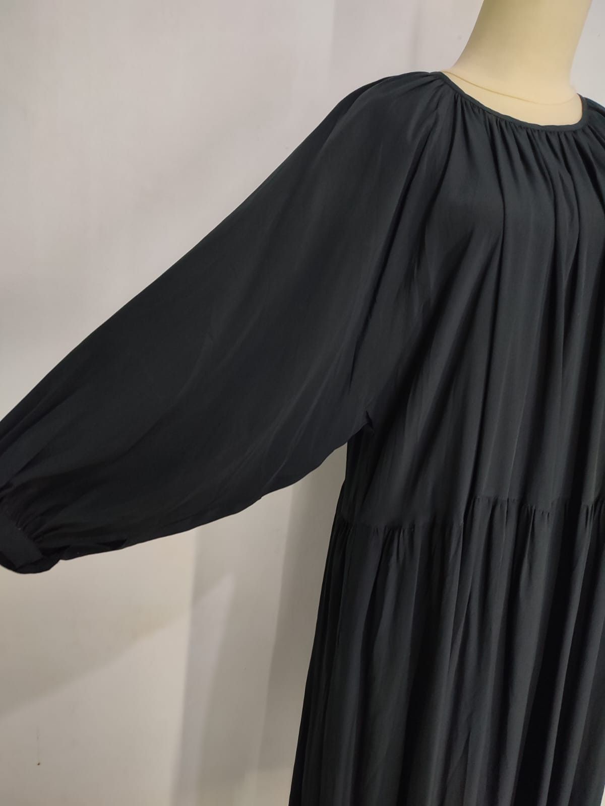 Comme des Garcons Archive🔥Comme Des Garcons Silk Baloon Maxi Dress Size L / US 10 / IT 46 - 4 Thumbnail