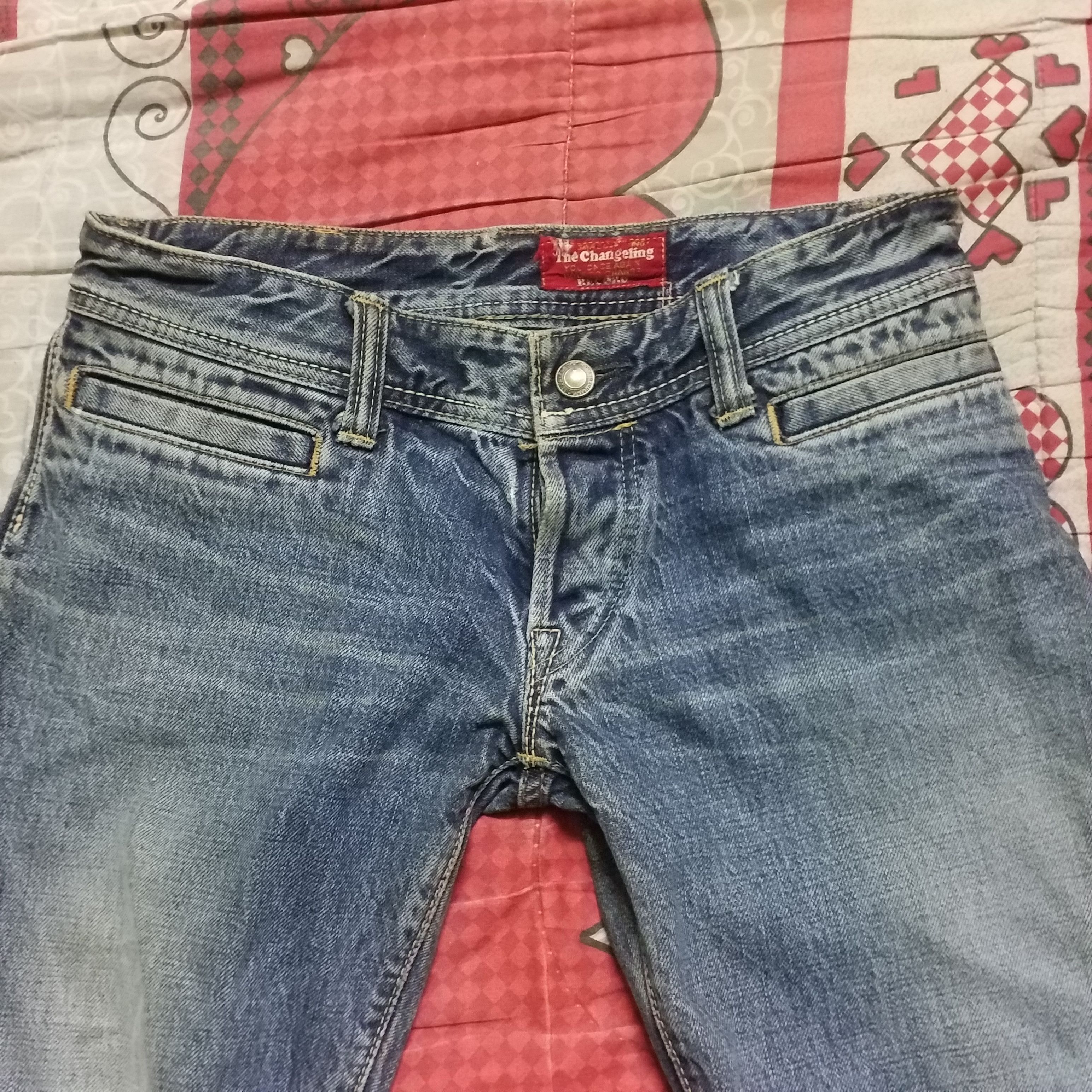 Japanese Brand LOW RISE SELVAGE Size 28" / US 6 / IT 42 - 2 Thumbnail