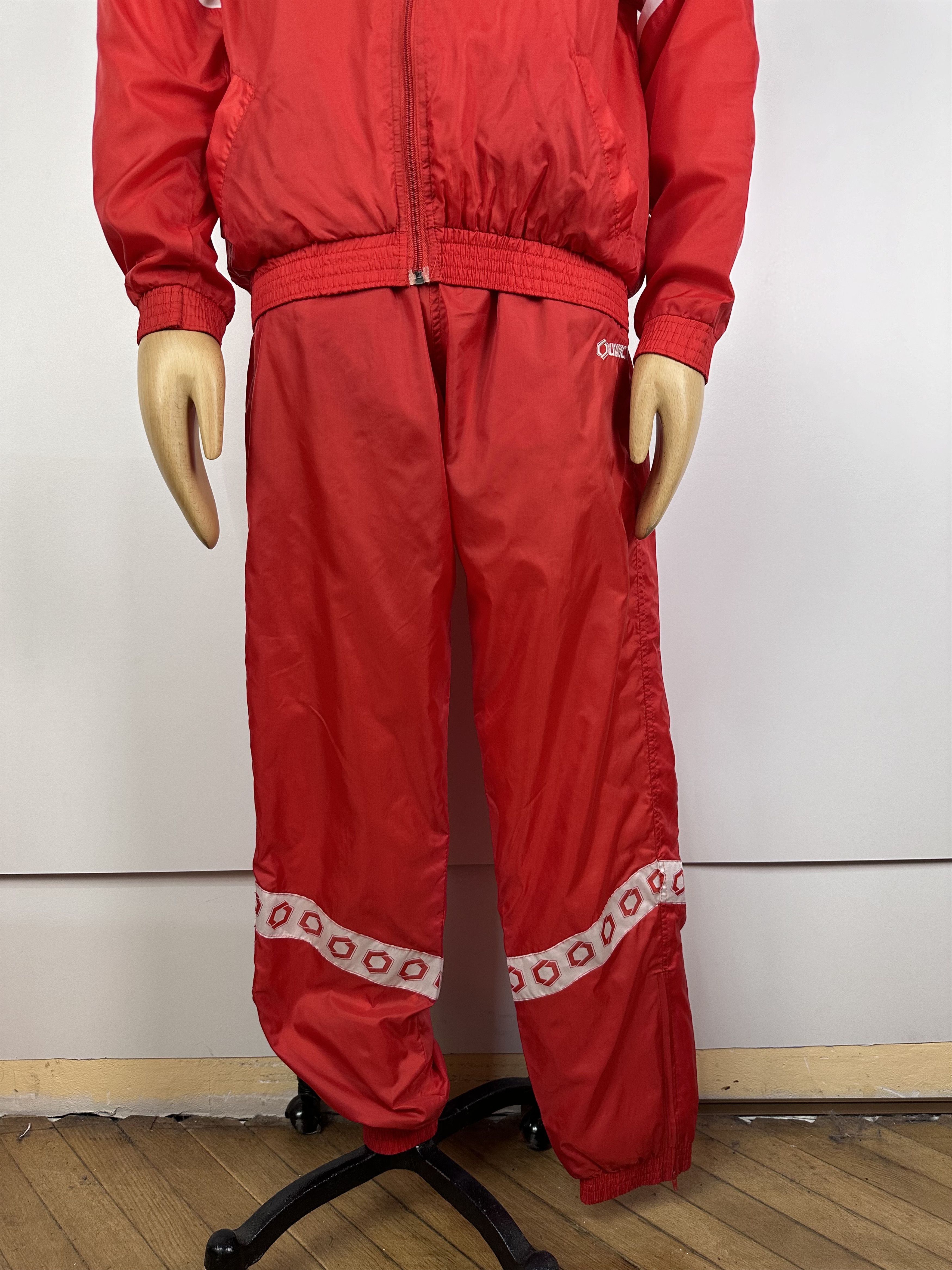 Vintage SL BENFICA PORTUGAL Football Soccer Tarck Suit 1994 Olympic Size US L / EU 52-54 / 3 - 5 Thumbnail
