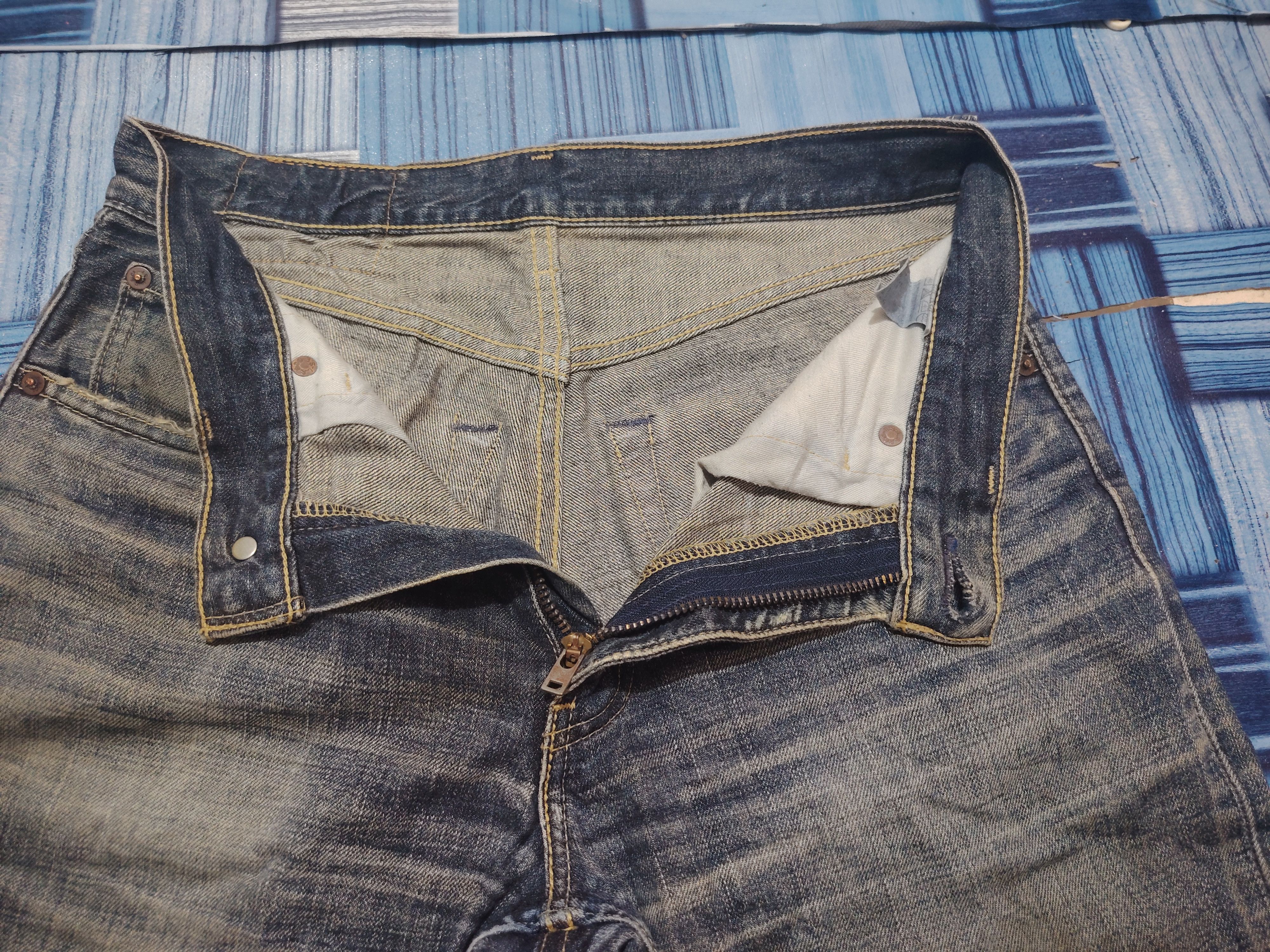 Levi's Vtg Levis 502 Distressed Jeans Size US 29 - 9 Thumbnail