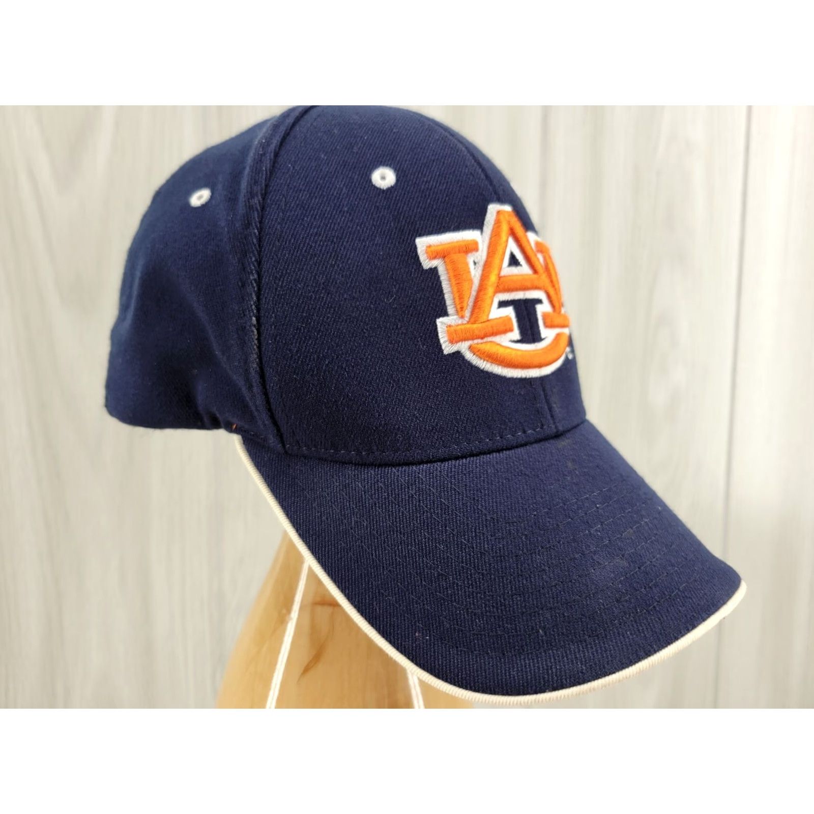 Zephyr Zephyr Hat Fitted M/L Adult Blue Auburn University Tigers NCAA Snapback Logo Embroidered Adjustable Unisex Cap Size ONE SIZE - 3 Thumbnail