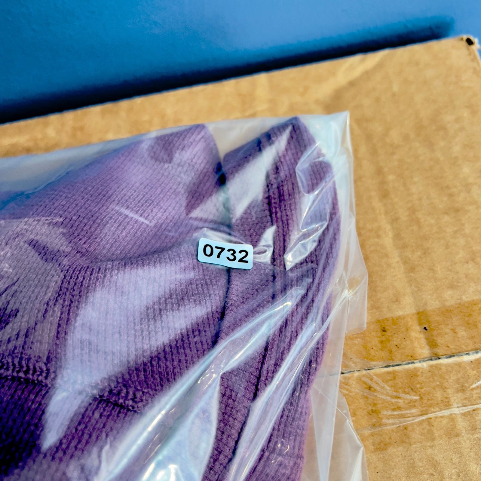 Other Waffle Weave Hoodie LAT Woman's M Purple w/ Butterfly Print Size M / US 6-8 / IT 42-44 - 10 Thumbnail
