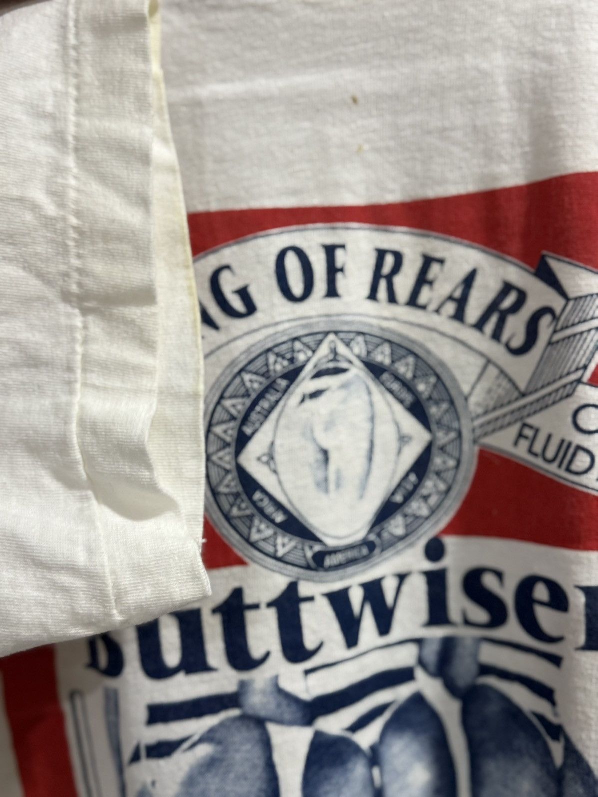 Rap Tees Vintage 90s Buttwiser THIS BUTT’S FOR YOU Porn Tee Size US XL / EU 56 / 4 - 8 Thumbnail