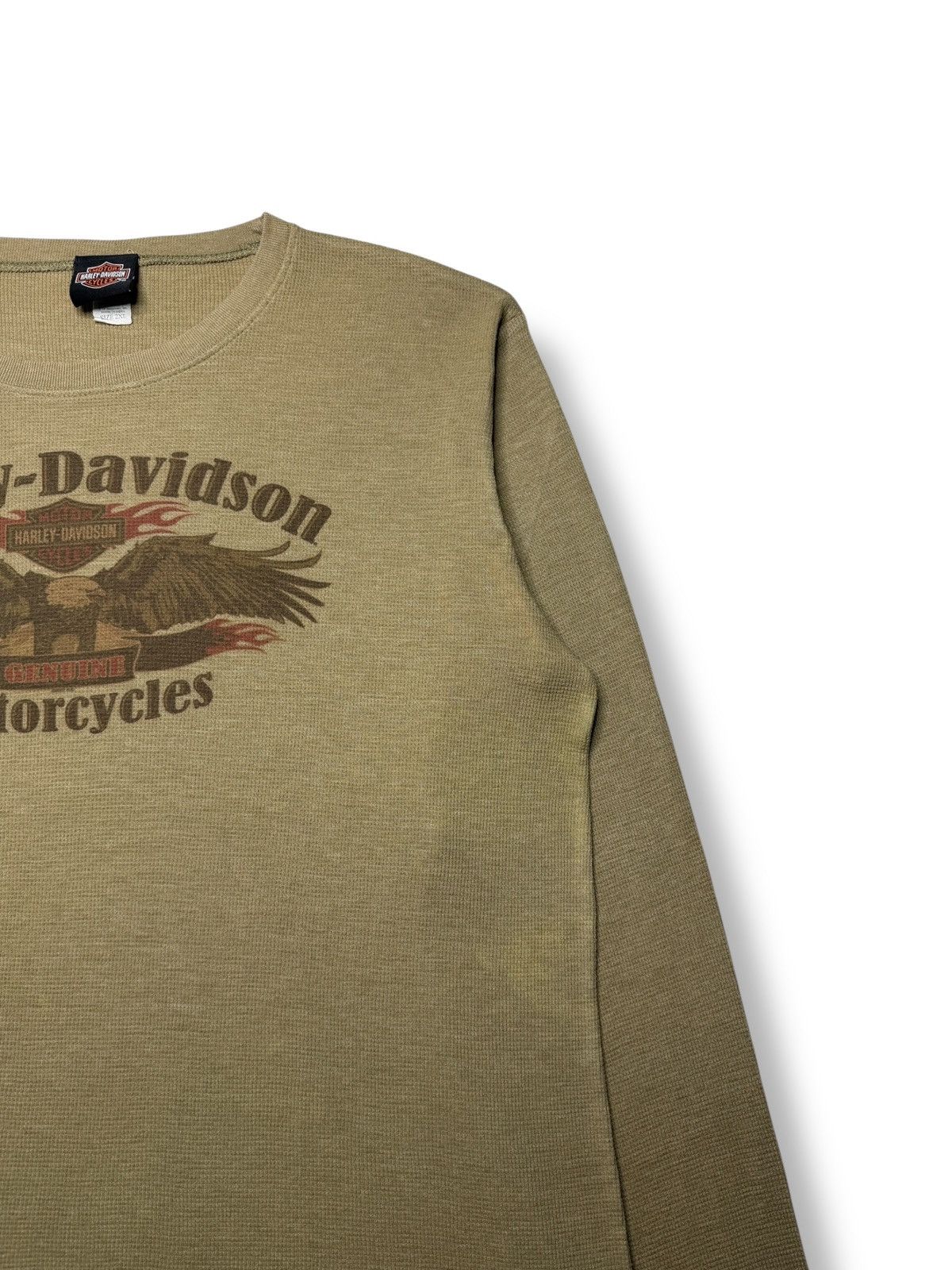 Harley Davidson 2007 Harley Davidson Long Sleeve Thermal Size US XXL / EU 58 / 5 - 4 Thumbnail