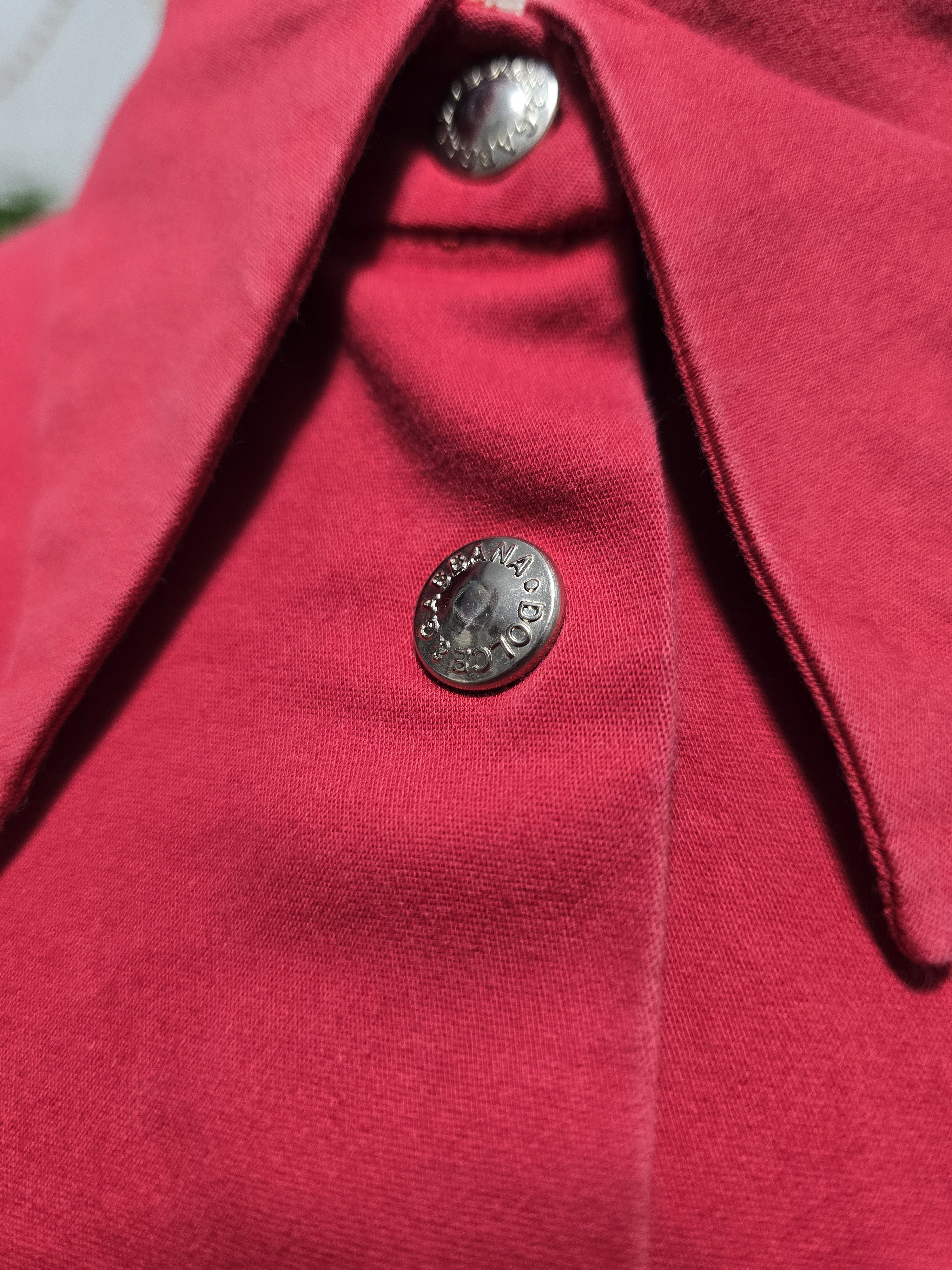 Dolce & Gabbana Dolce&Gabbana short-sleeve.1980' VINTAGE. SAVERIO Sp Size L / US 10 / IT 46 - 4 Thumbnail