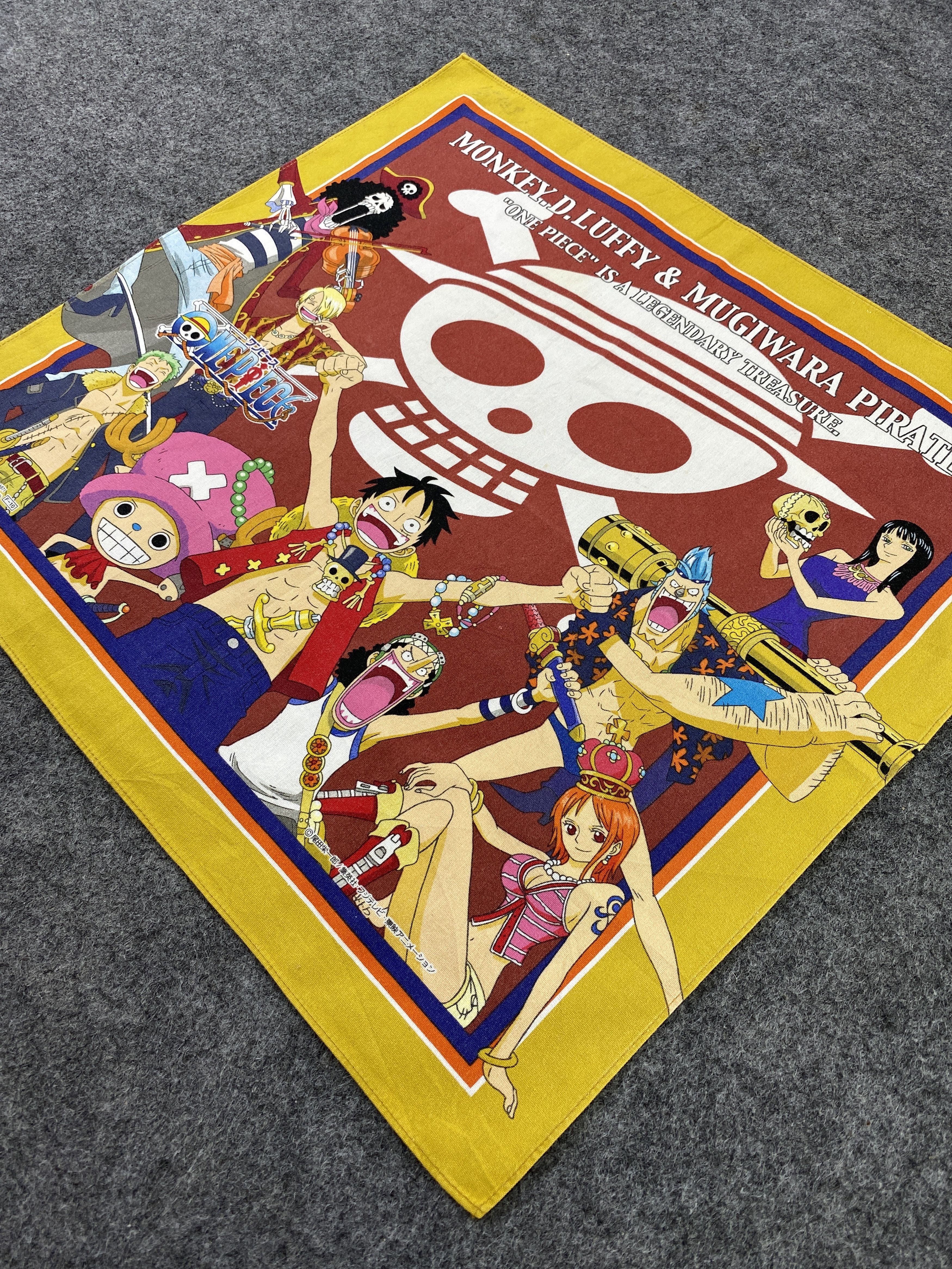Anime × Japanese Brand × One Piece One Piece Scarf / Handkerchief / Bandana / Headscarf-B185 Size ONE SIZE - 4 Thumbnail