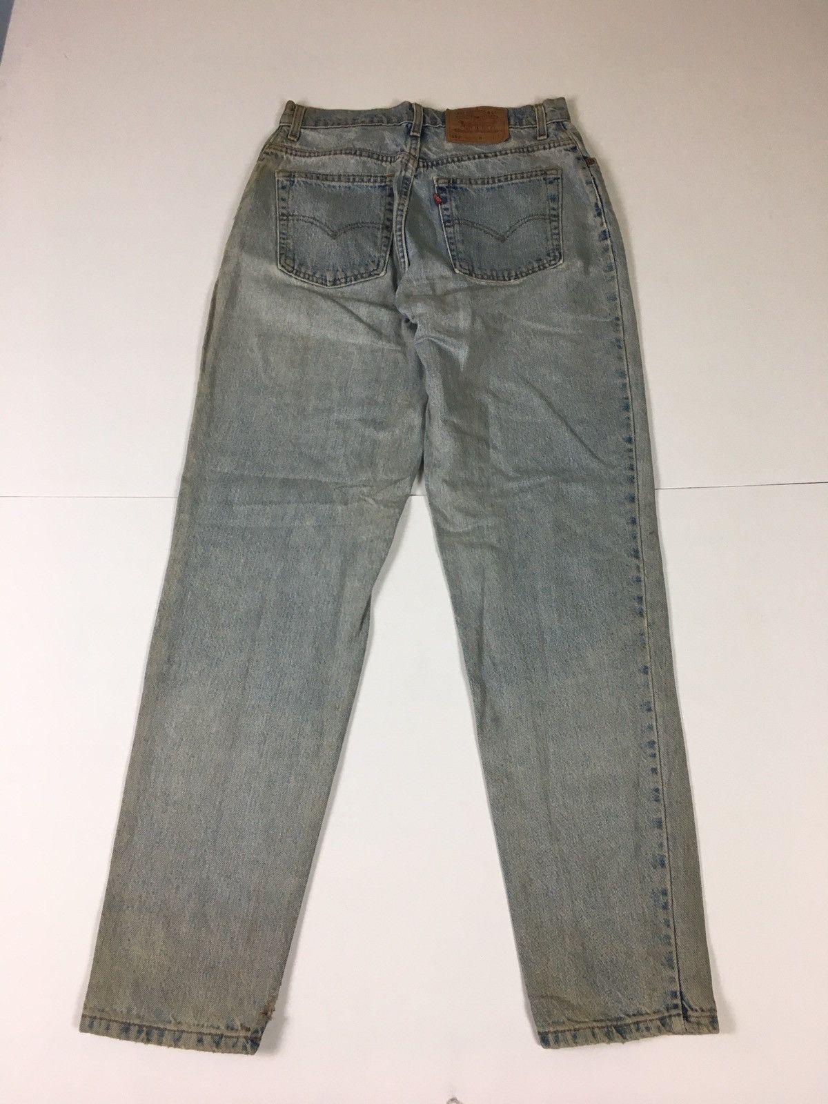Levi's Vintage 90s Levi’s 551 Relaxed Fit Tapered Leg Long Size US 30 / EU 46 - 6 Thumbnail