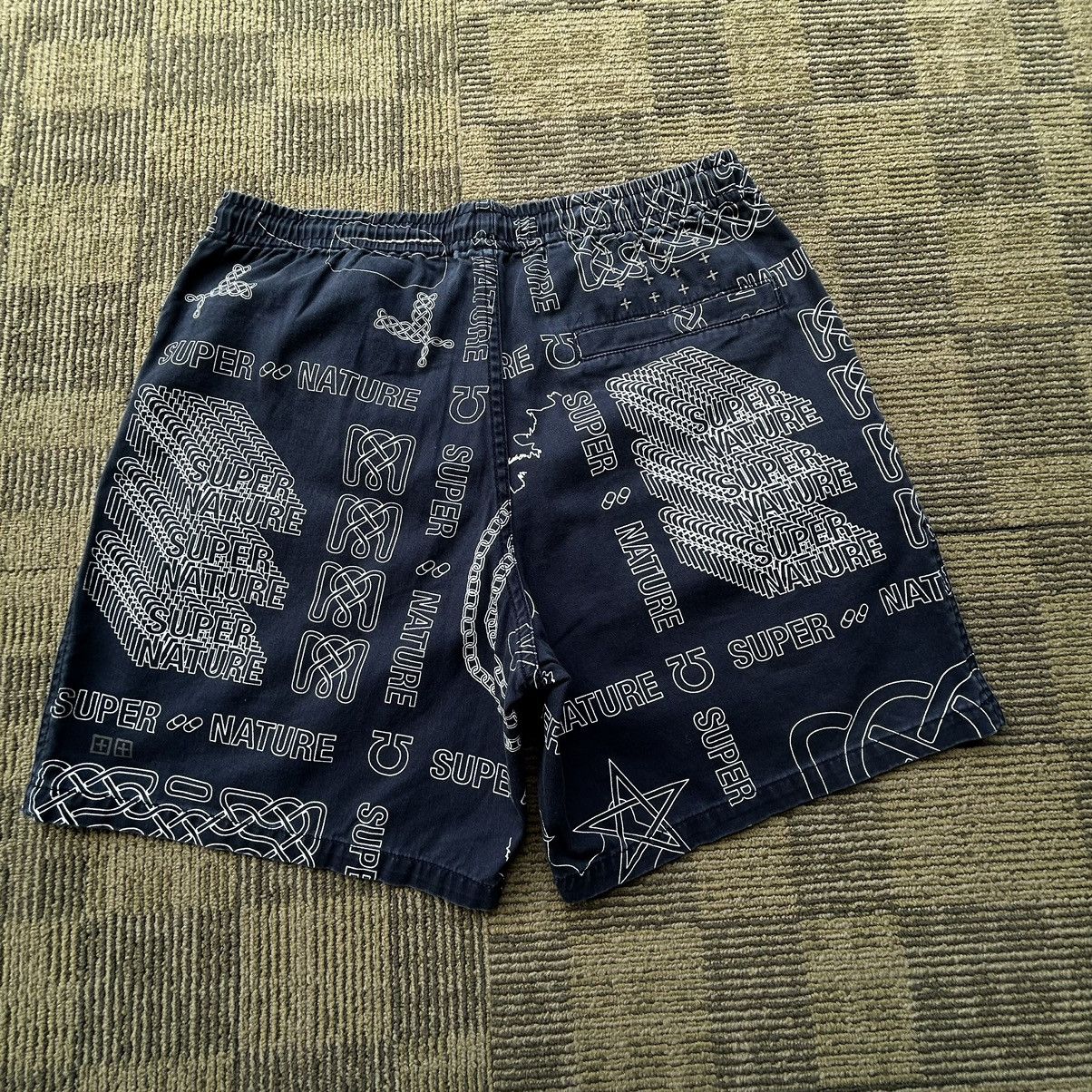 Ksubi KSUBI Navy Blue All Over Print “Super Nature” Shorts Size US 38 / EU 54 - 9 Thumbnail