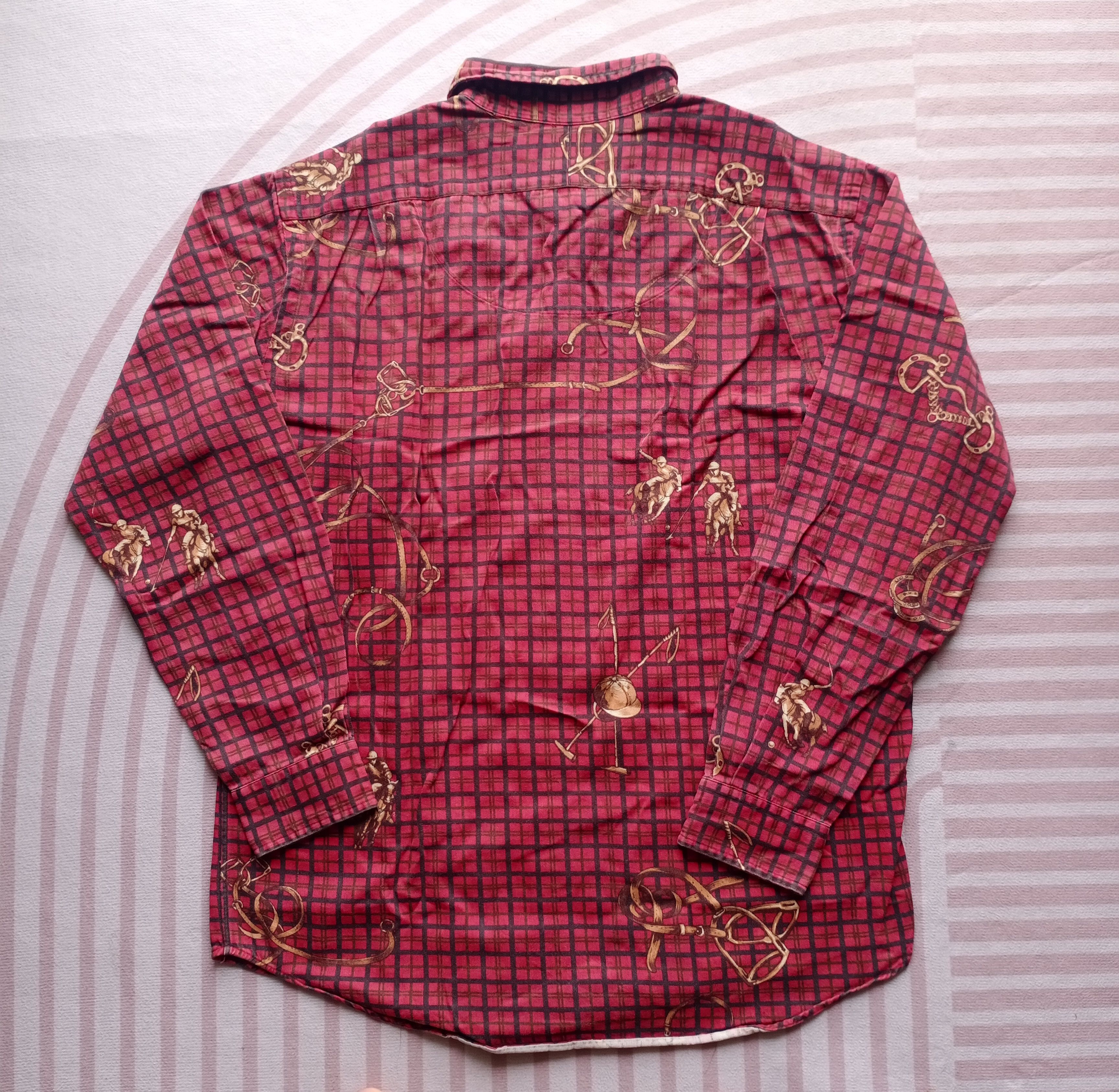 Ralph Lauren Vintage 90s Polo Ralph Lauren RL Pheasant Plaid Hunting Size US L / EU 52-54 / 3 - 12 Thumbnail