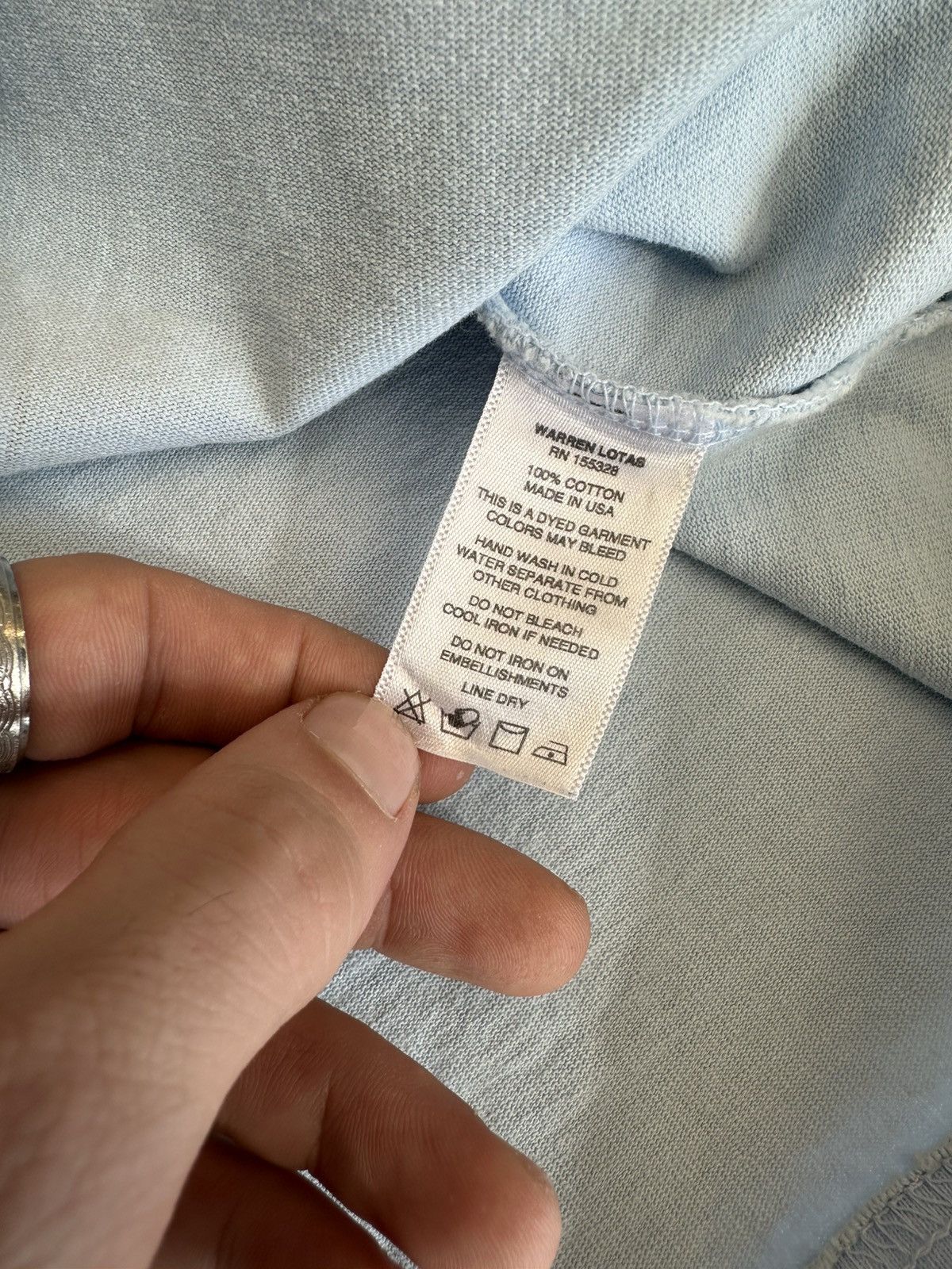 Warren Lotas Warren Lotas Surprise Surprise Tee Blue Size US M / EU 48-50 / 2 - 4 Thumbnail