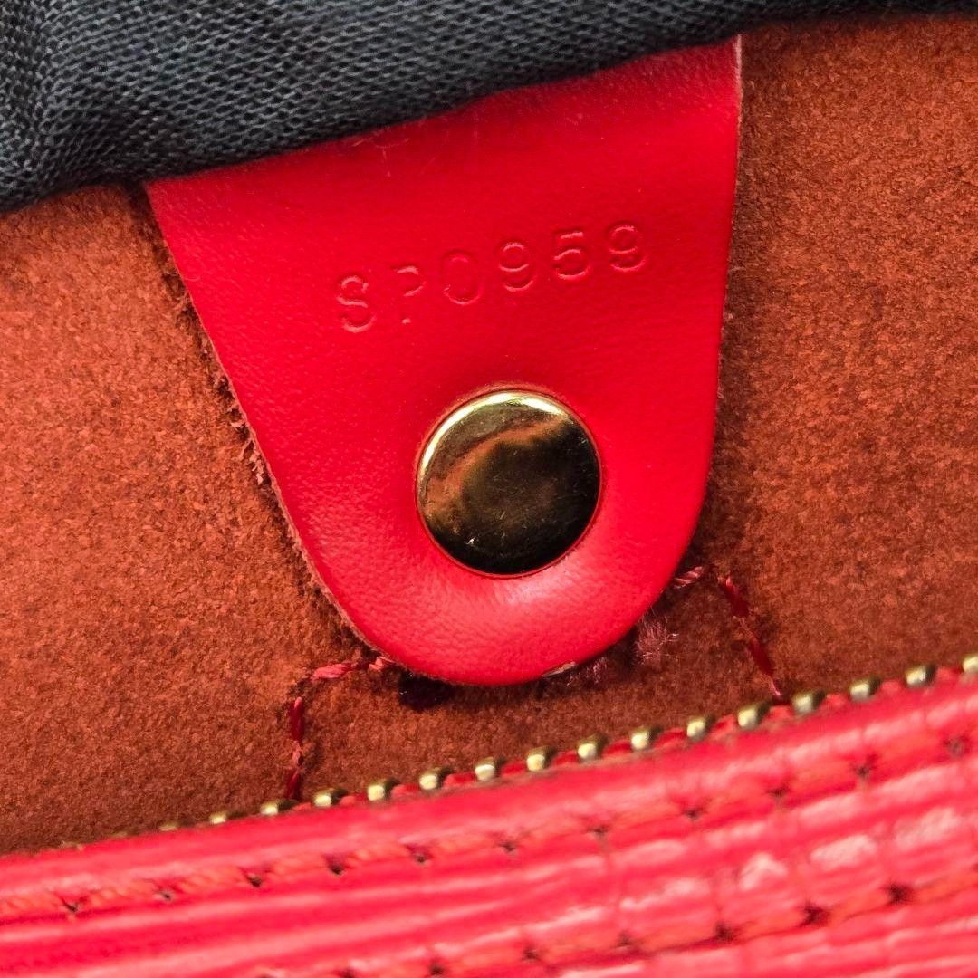 Louis Vuitton Louis Vuitton - Speedy 25 Red Handbag LV Mini Epi Size ONE SIZE - 13 Thumbnail